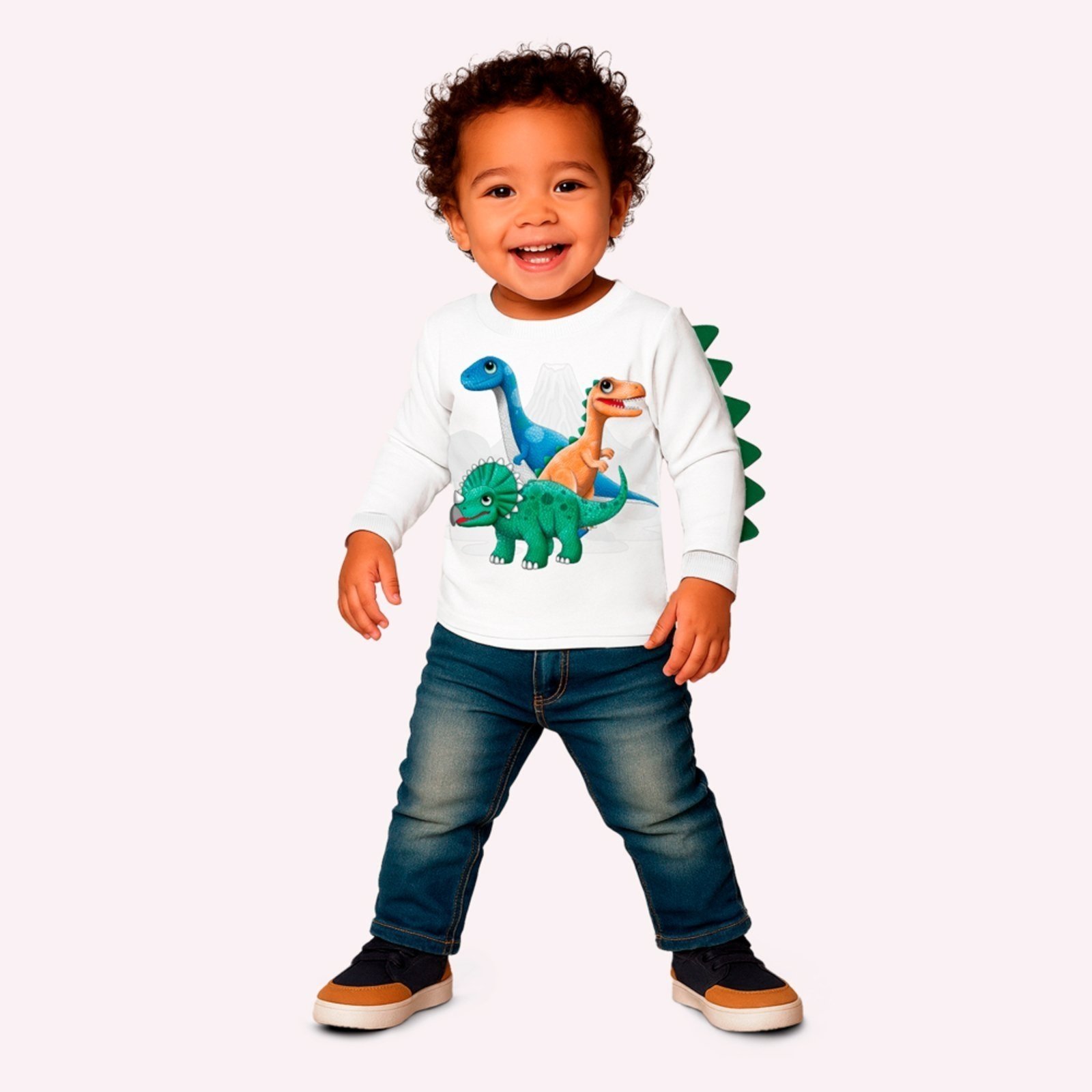 Infantil - Camiseta Menino Dinossauros Kyly