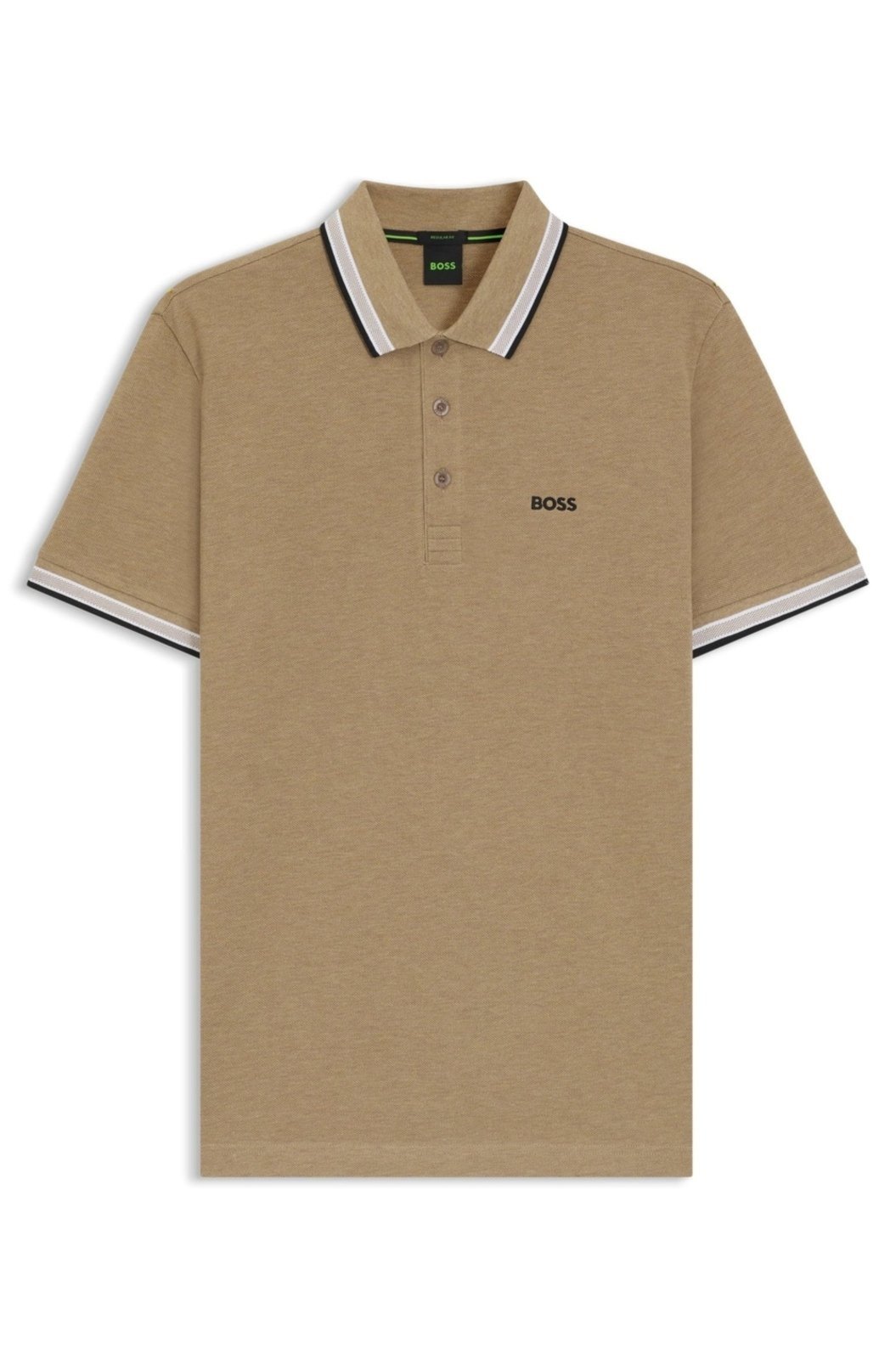 Polo Paddy Em Piqué De Algodão Com Logo