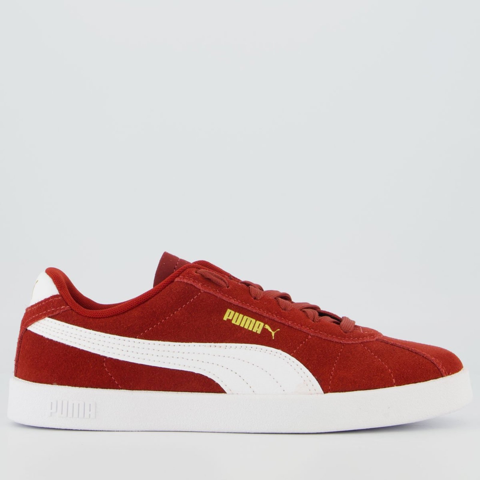 Tenis Puma Club II Era Bordô e Branca