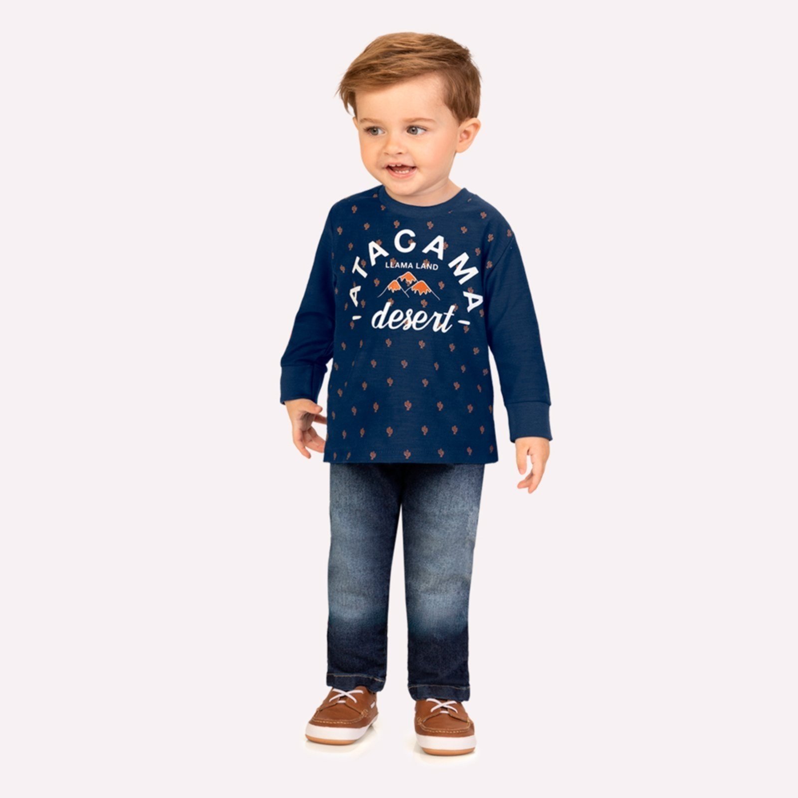 Infantil - Camiseta Menino Lettering Milon