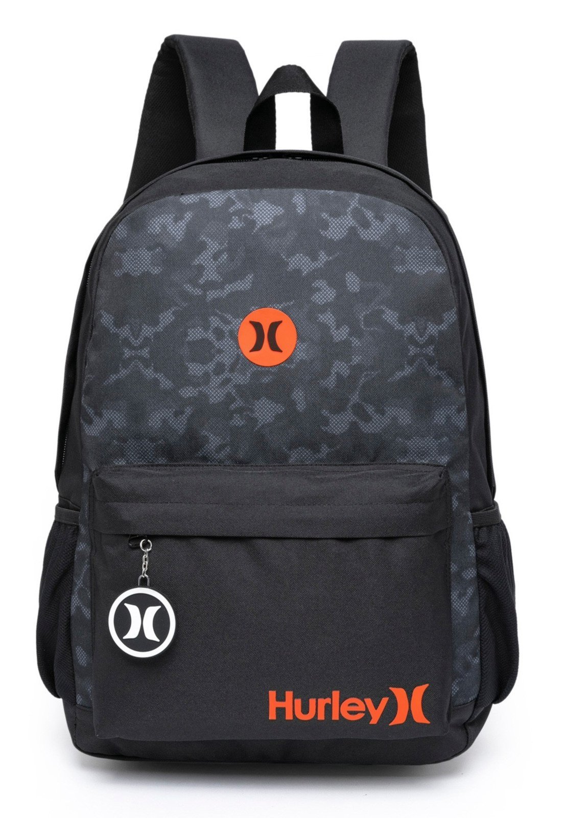 Mochila Hurley Masculina Camuflada Casual Trabalho Escolar Notebook Faculdade