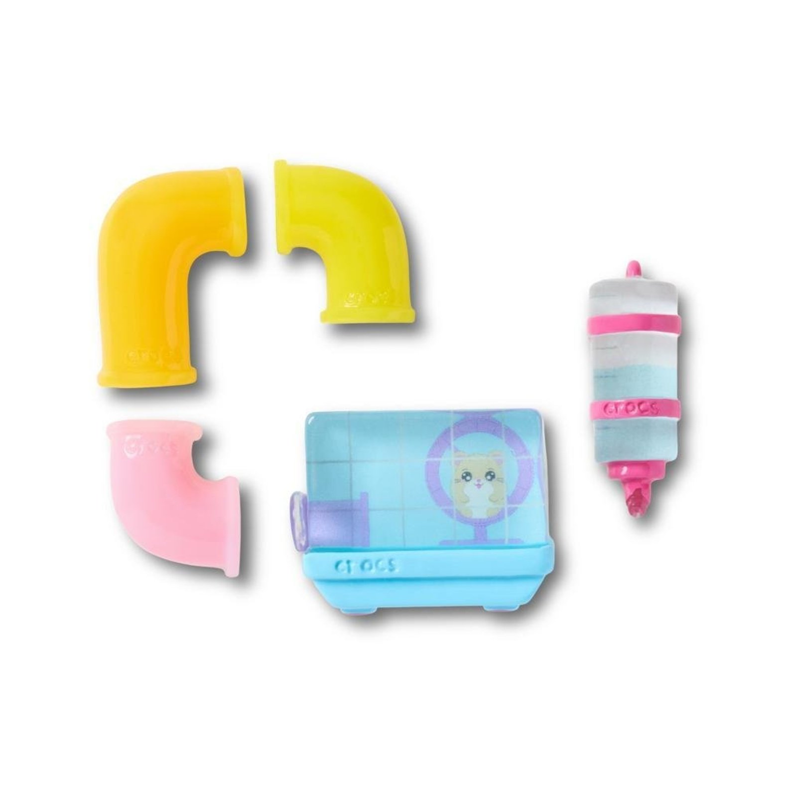 Infantil - Jibbitz™ Crie Seu Próprio Hamster Pack Com 5 Peças Único Branco