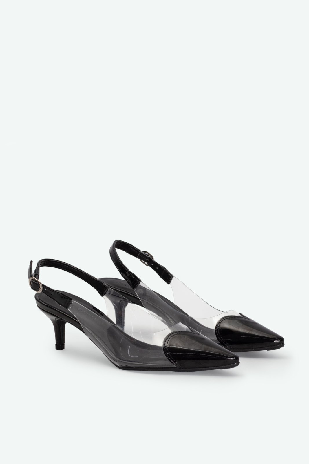 Vista 3 Slingback Norma Suzana Santos preto Suzana Santos preto