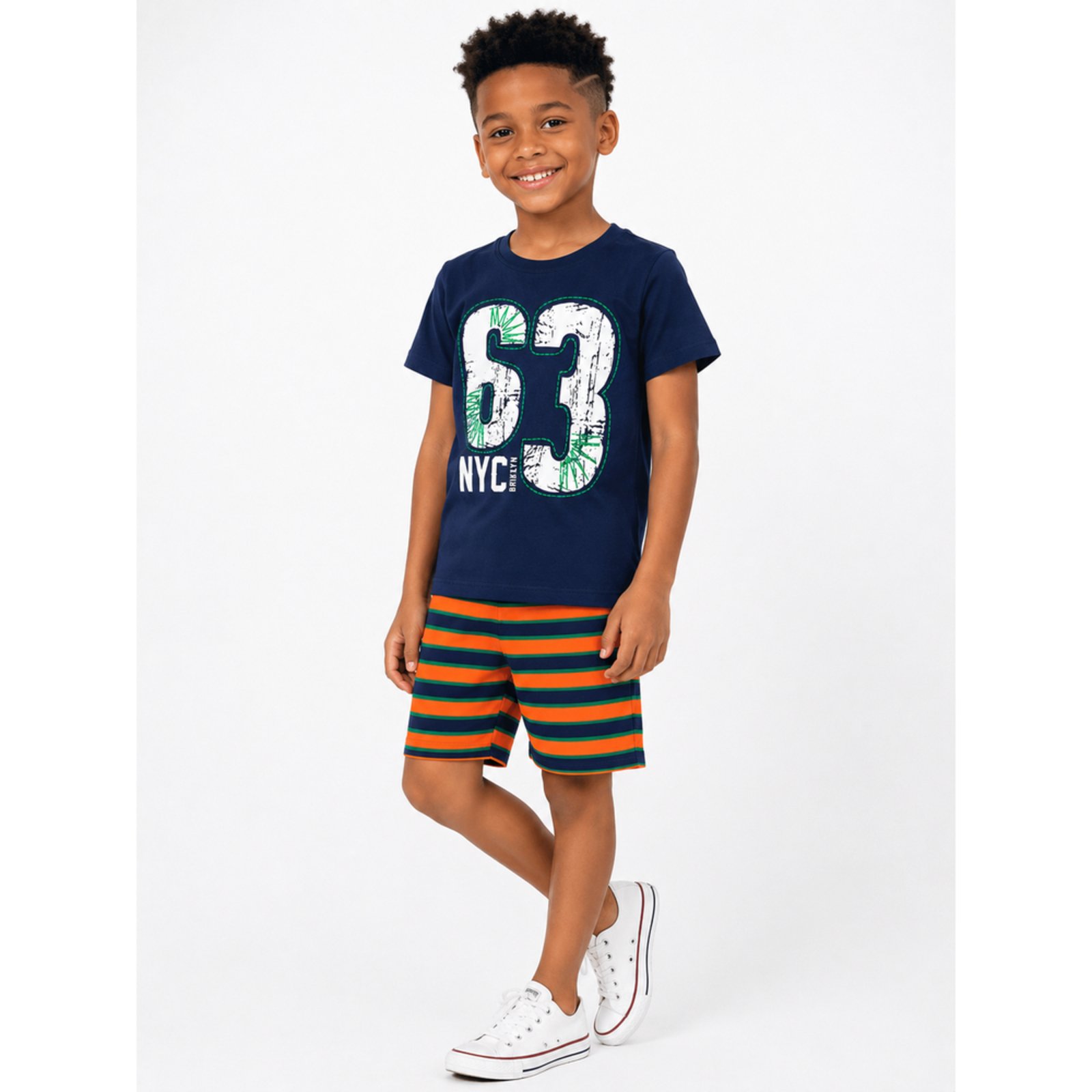 Infantil - Conjunto Menino 63 NYC Verão