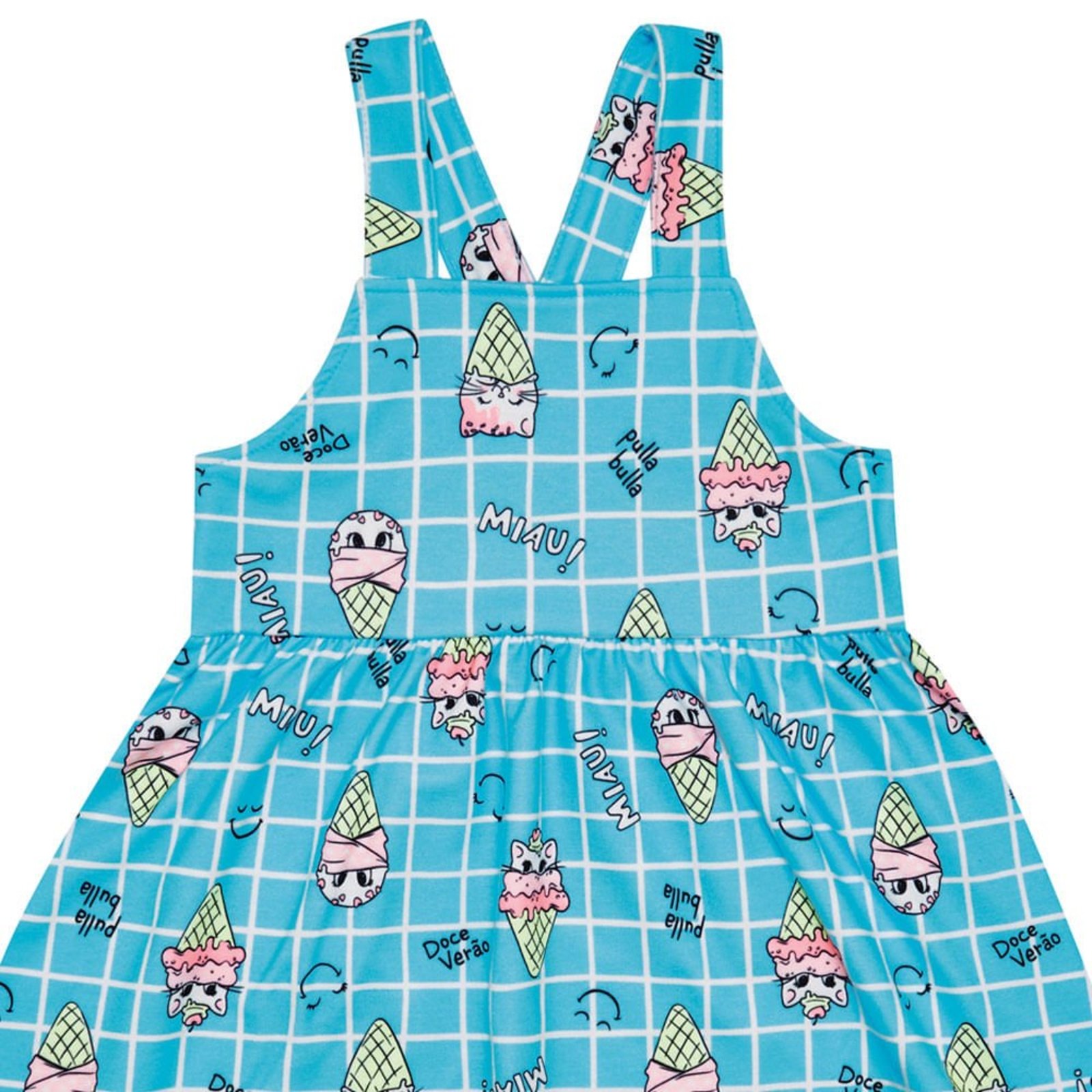 Infantil - Conjunto Primeiros Passos Menina - Turquesa - 48308-1214 Azul
