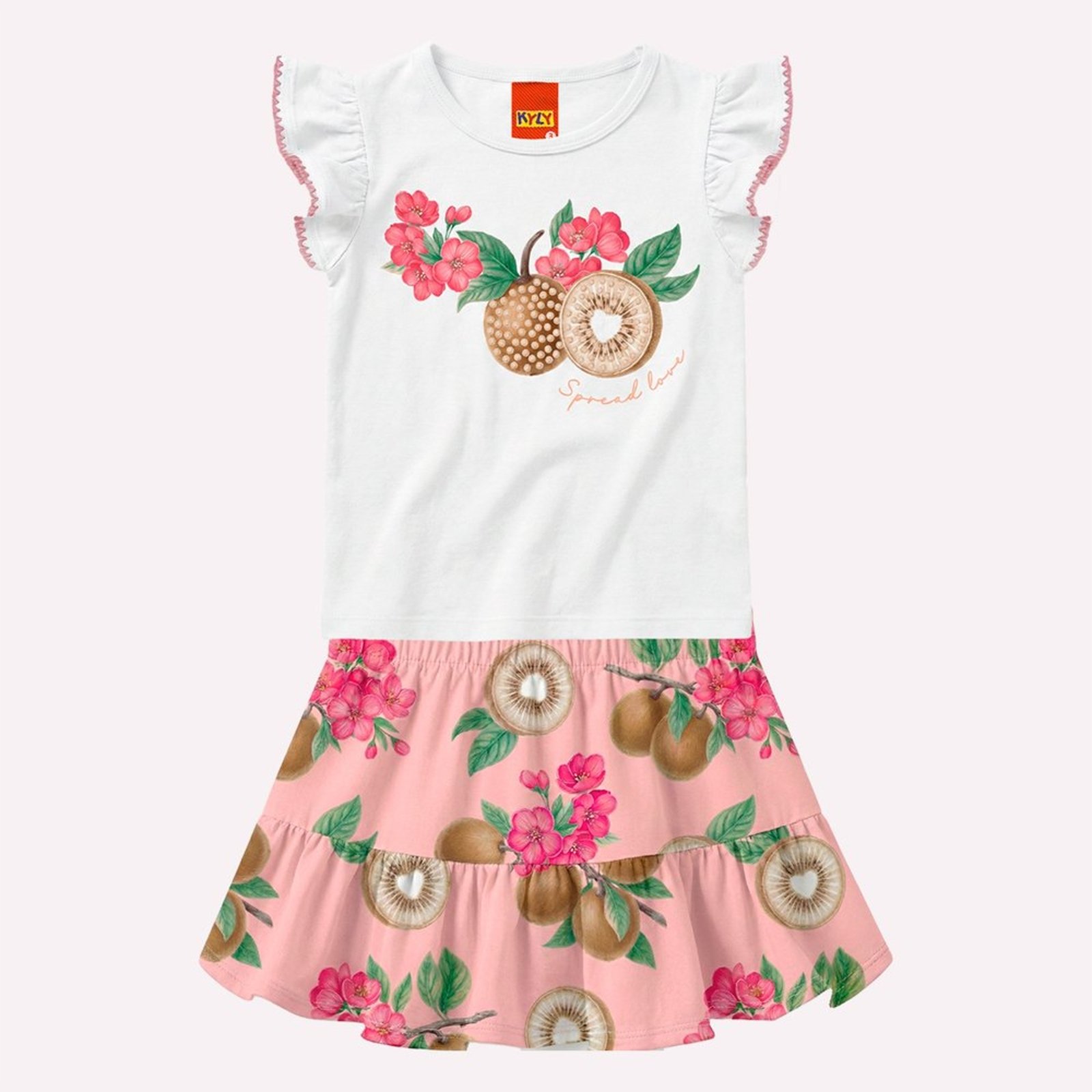 Infantil - Conjunto Menina com Strass Kyly