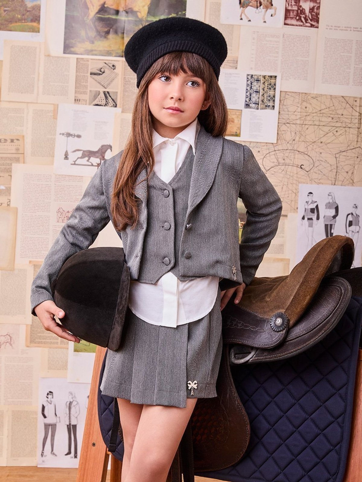 Infantil - Blazer Risca de Giz