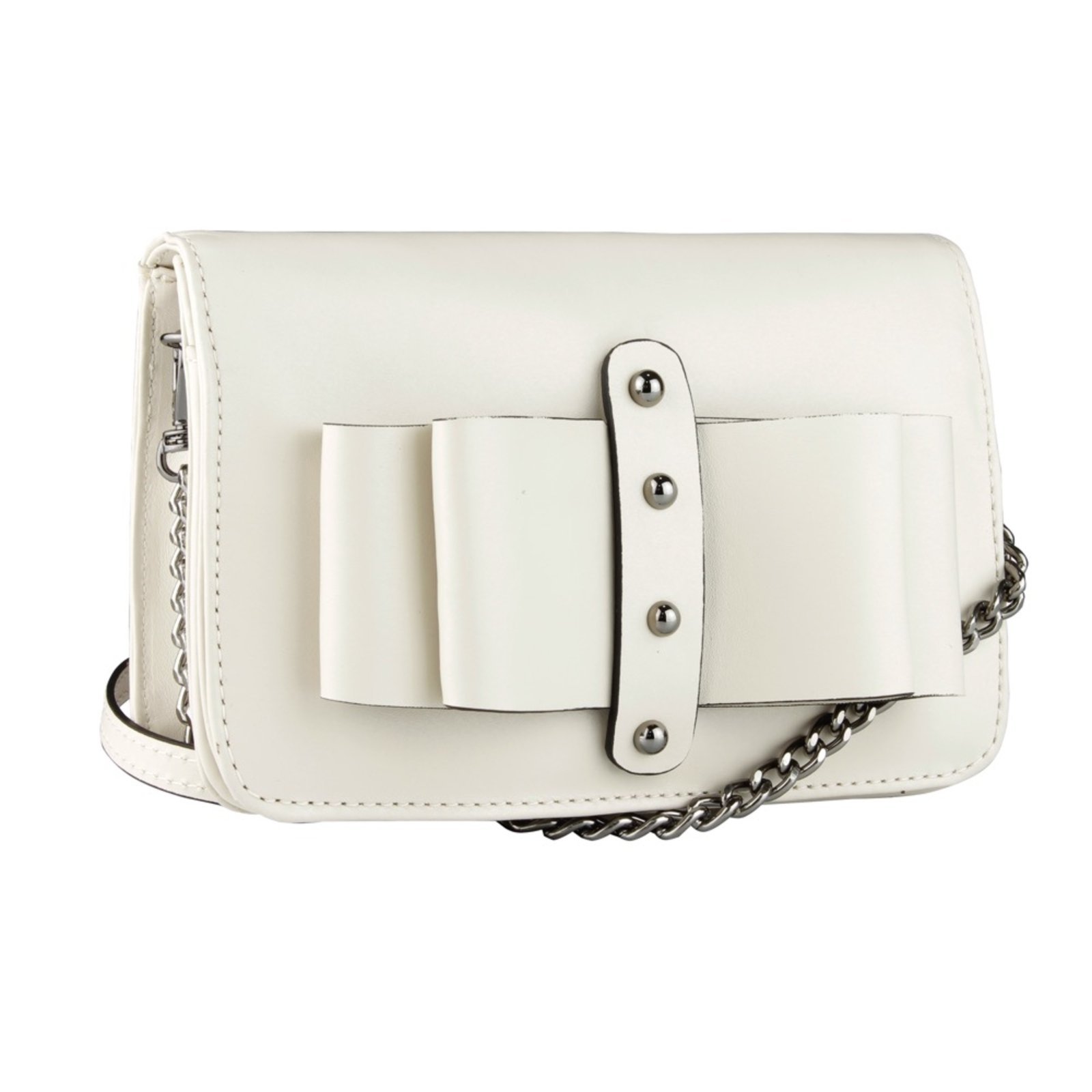 Bolsa Pequena Cléo Linea Bella 5572 Off White