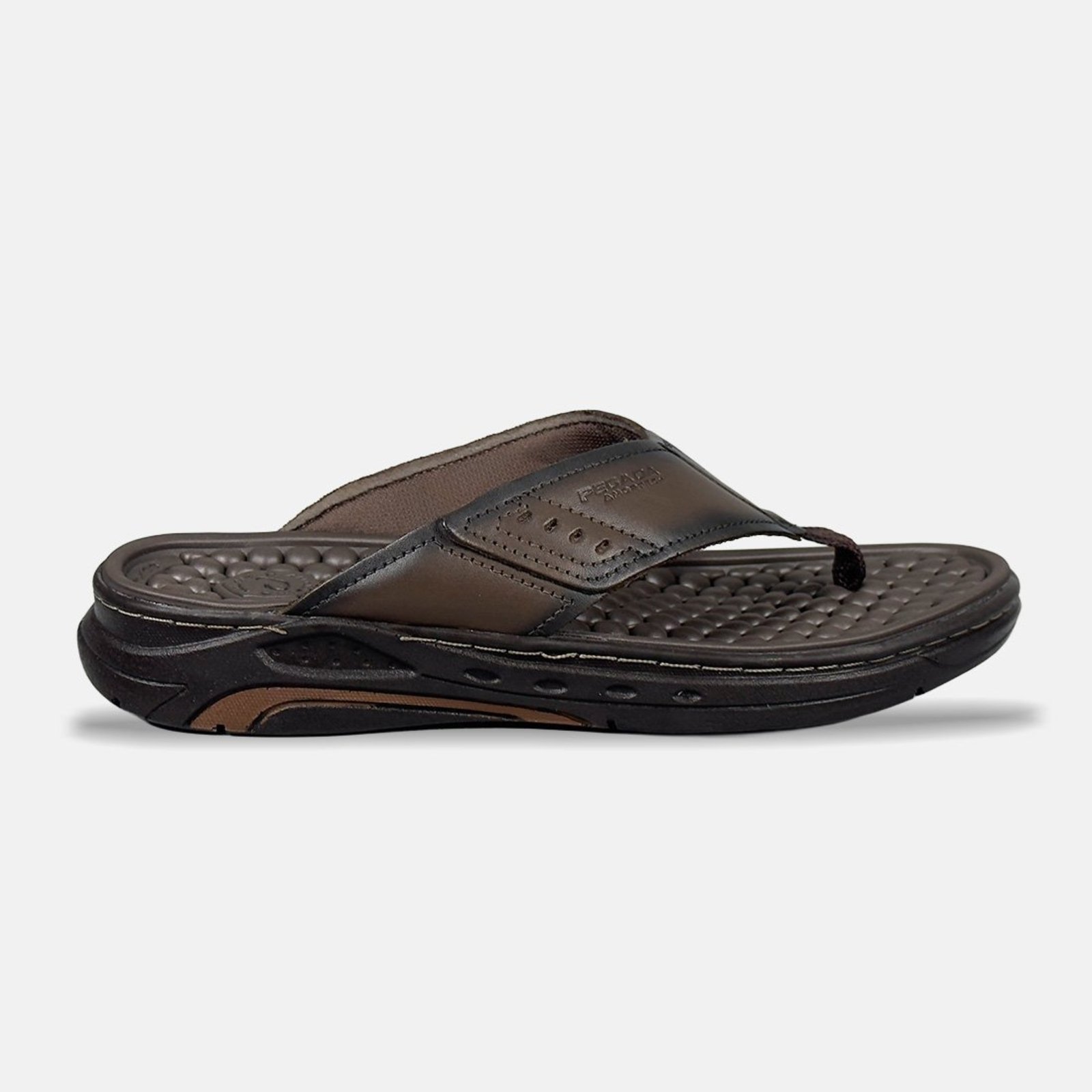 Chinelo Pegada Curly 134551 Marrom