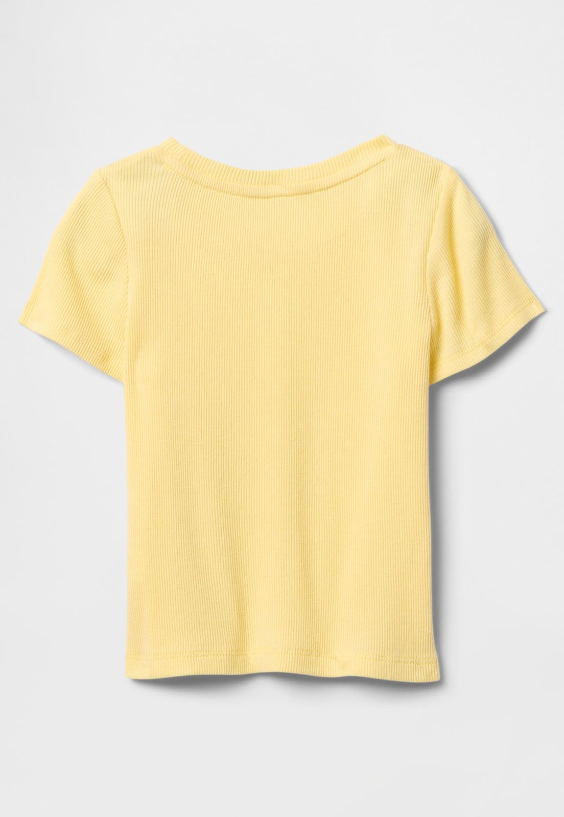 Vista 3 Camiseta GAP Canelada Amarela amarelo GAP amarelo