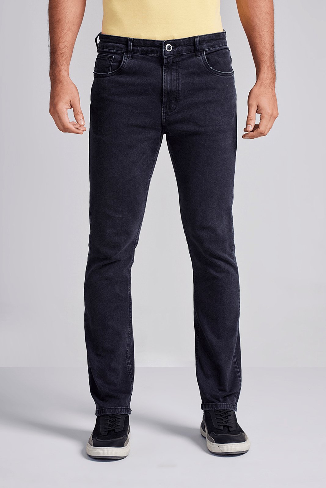 HIGHSTIL Calça Jeans Slim Fit – Lavagem Escura