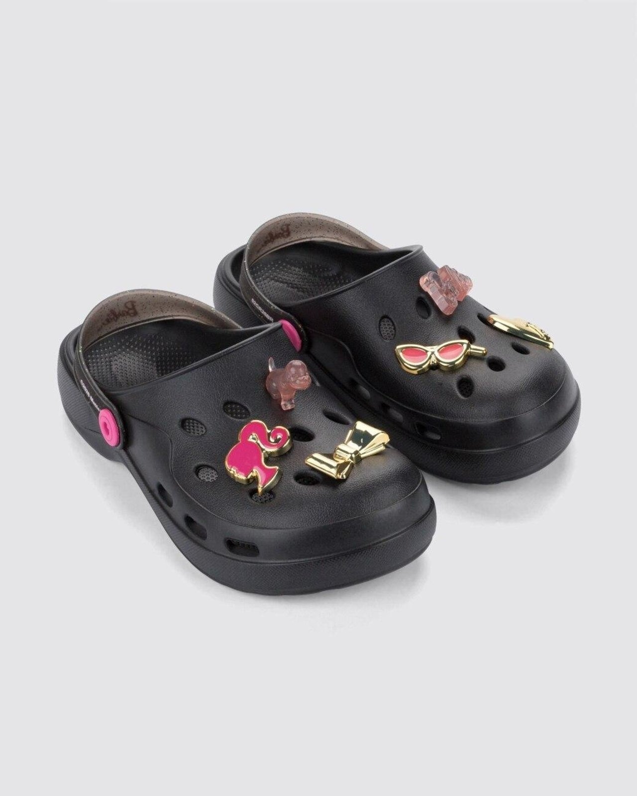 Infantil - Sandália Babuche Grendene Barbie Preto