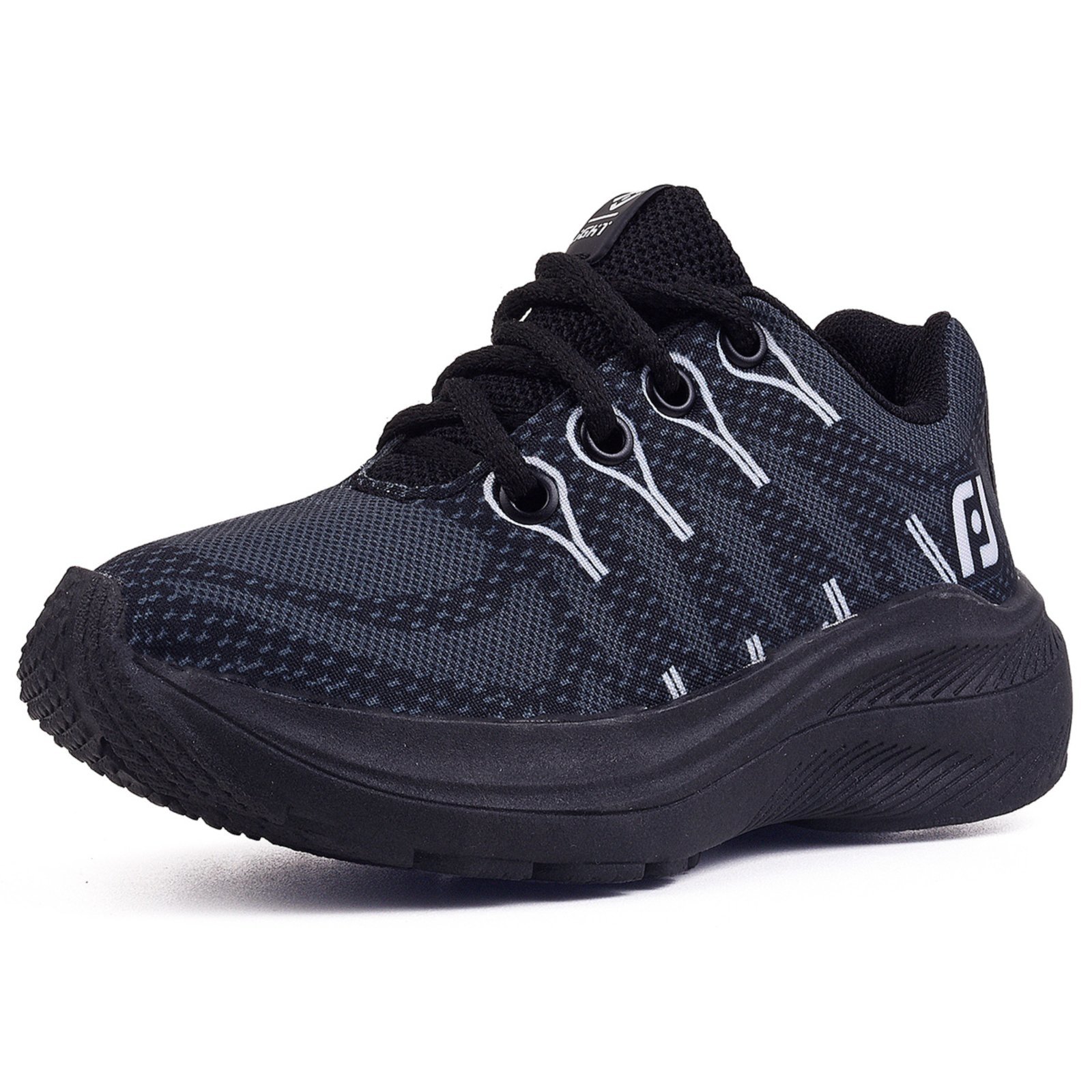 Infantil – Tenis Preto Meninos Escolar