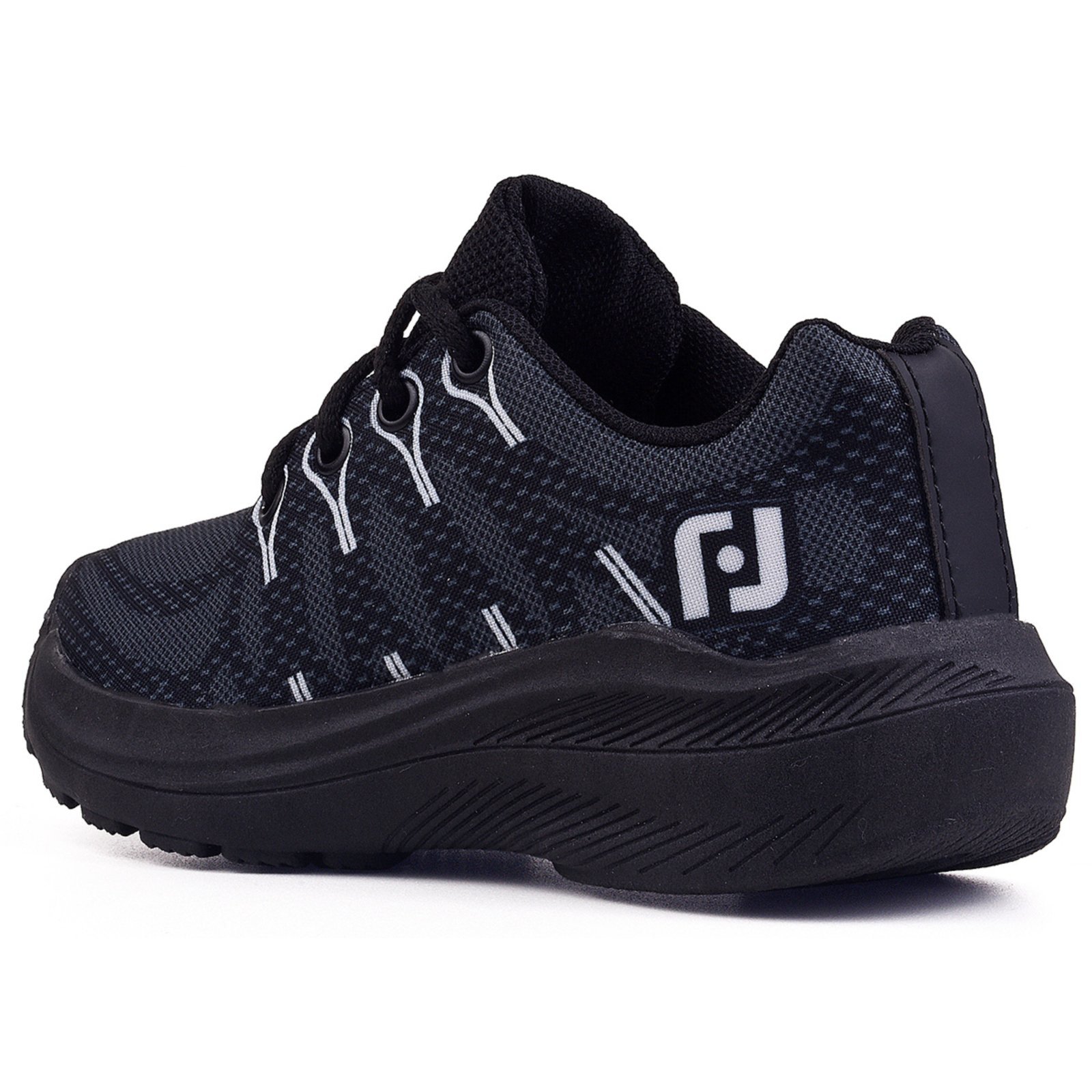 Vista 3 Infantil - Tenis Meninos Escolar CALCADOS LGHT LIGHT preto CALCADOS LGHT LIGHT preto