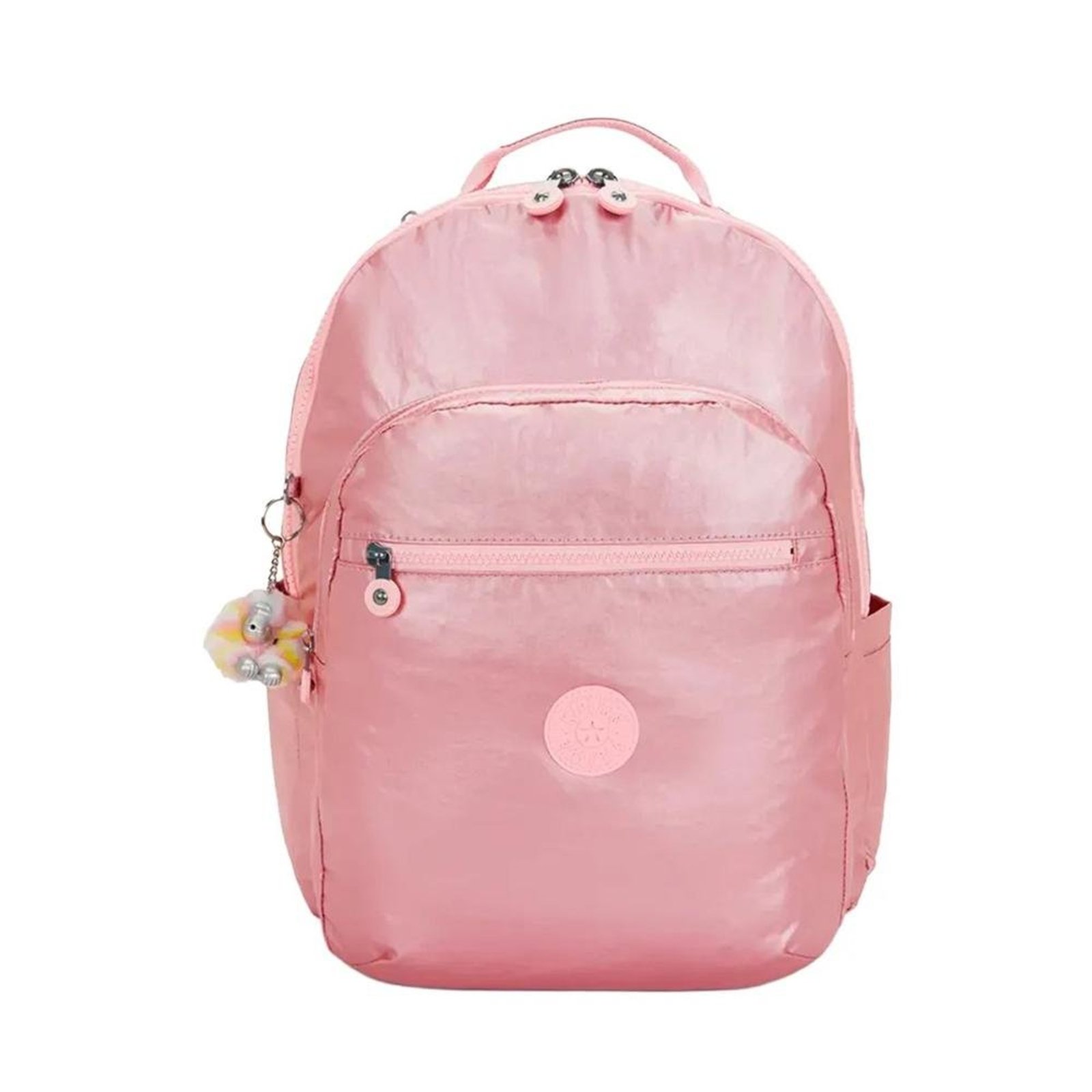 Mochila Kipling Seoul Lap Bronze Pink Met