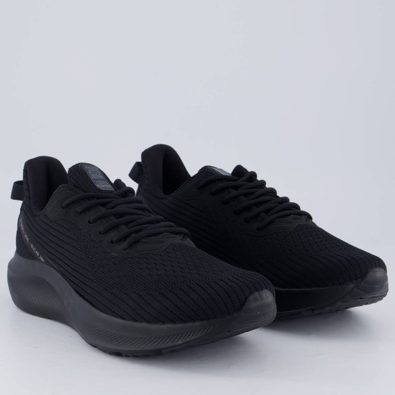 Vista 3 Tênis Olympikus Rua All Black preto black OLYMPIKUS preto black