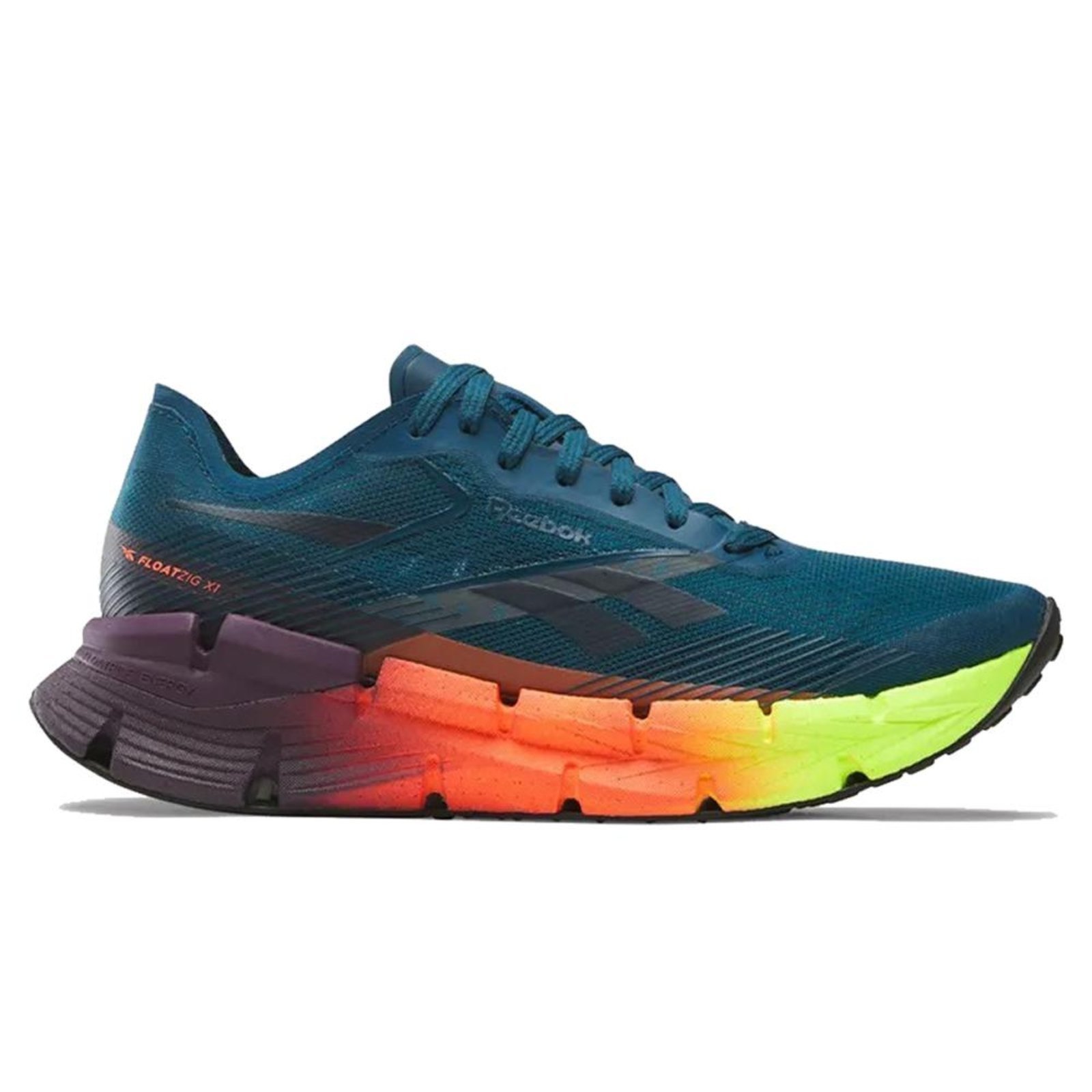Tênis Reebok Floatzig X1 Unissex Blue/Lime/Coral