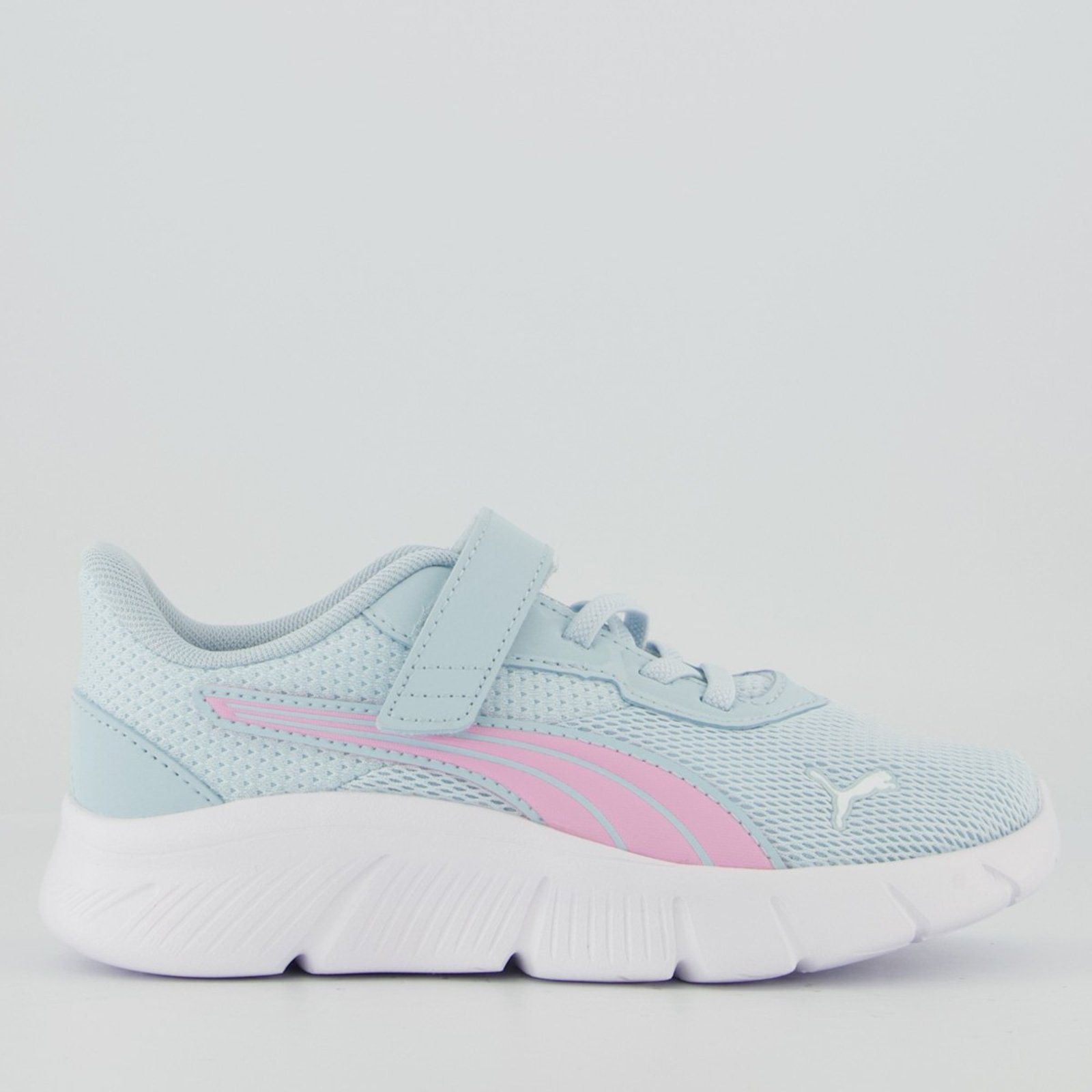 Infantil - Tênis Puma Flexfocus Modern Ac Azul e Rosa