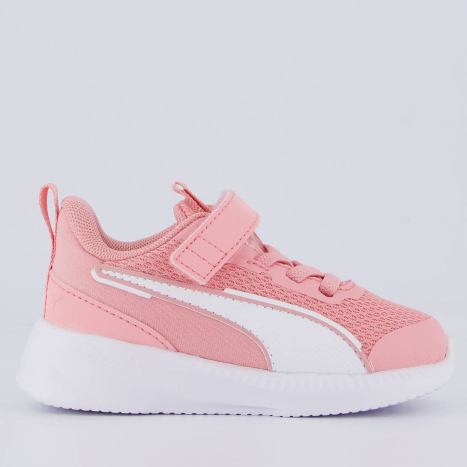 Vista 2 Tênis Puma Flyer 3 rosa Puma rosa