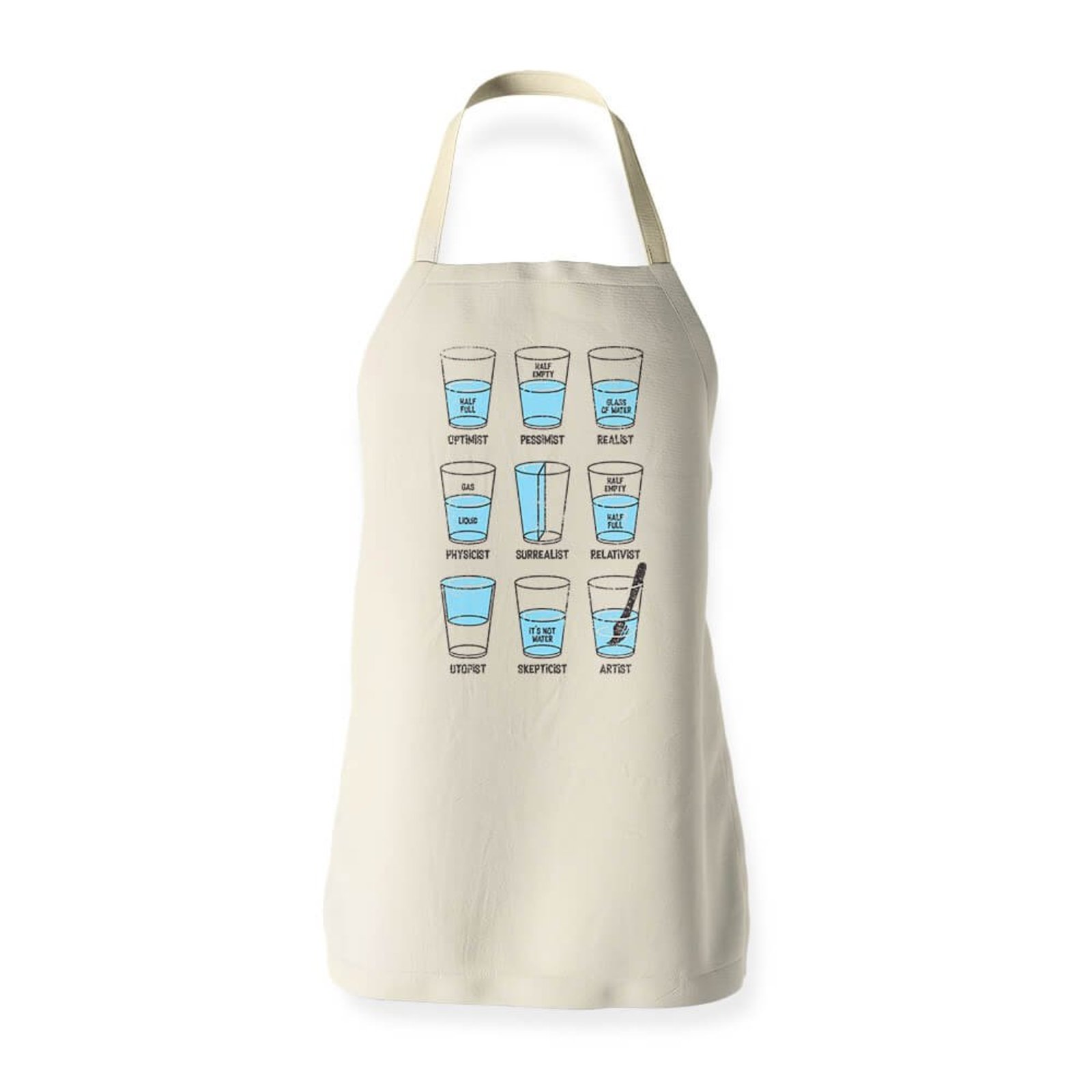 Avental Cup Water - Bege - Casual - Studio Geek