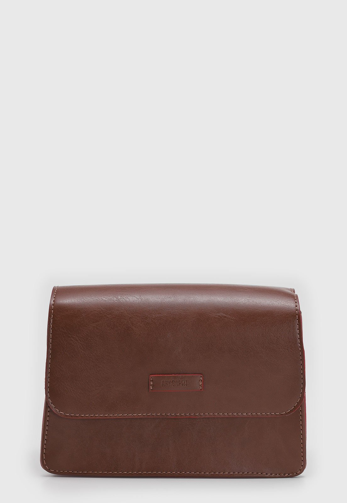 Bolsa Feminina Anacapri Alça Listrada Camel