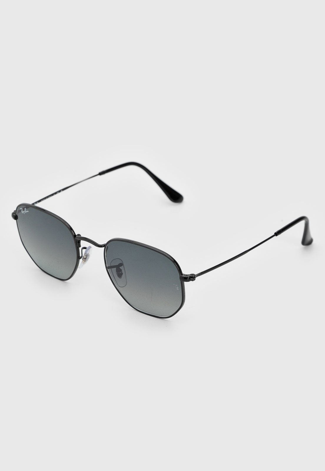 Óculos De Sol Ray-Ban Hexagonal Preto