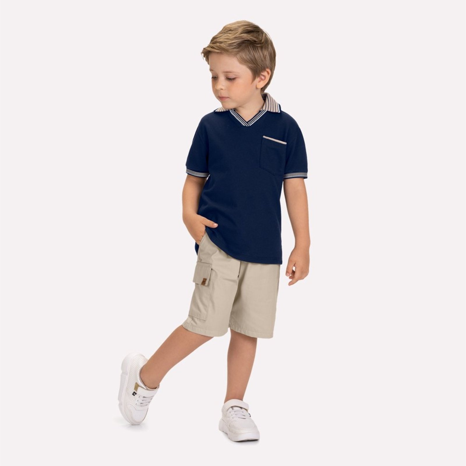 Infantil - Conjunto Menino com Bolsos Milon