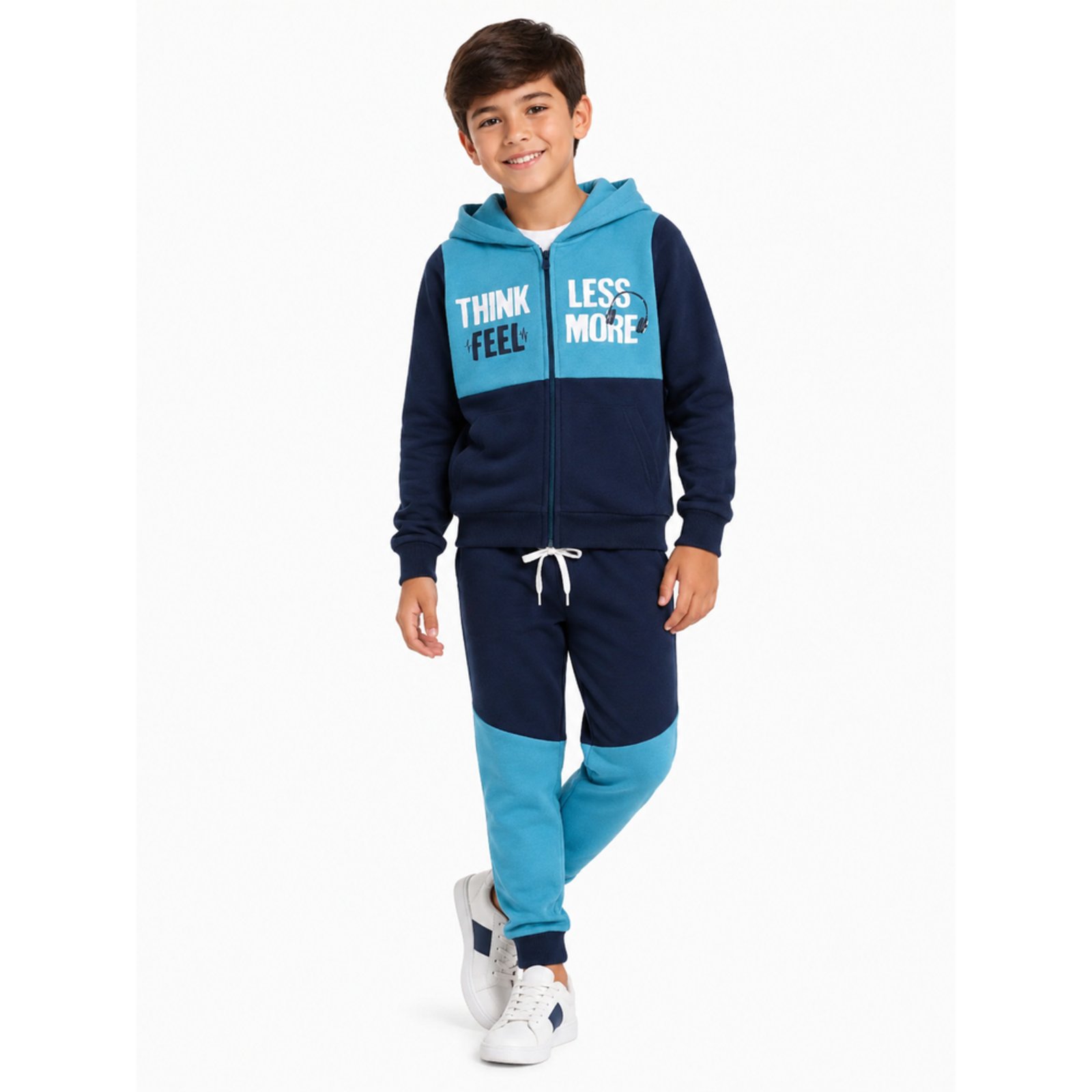 Infantil - Conjunto Menino Inverno Think Less Feel More Kangulu