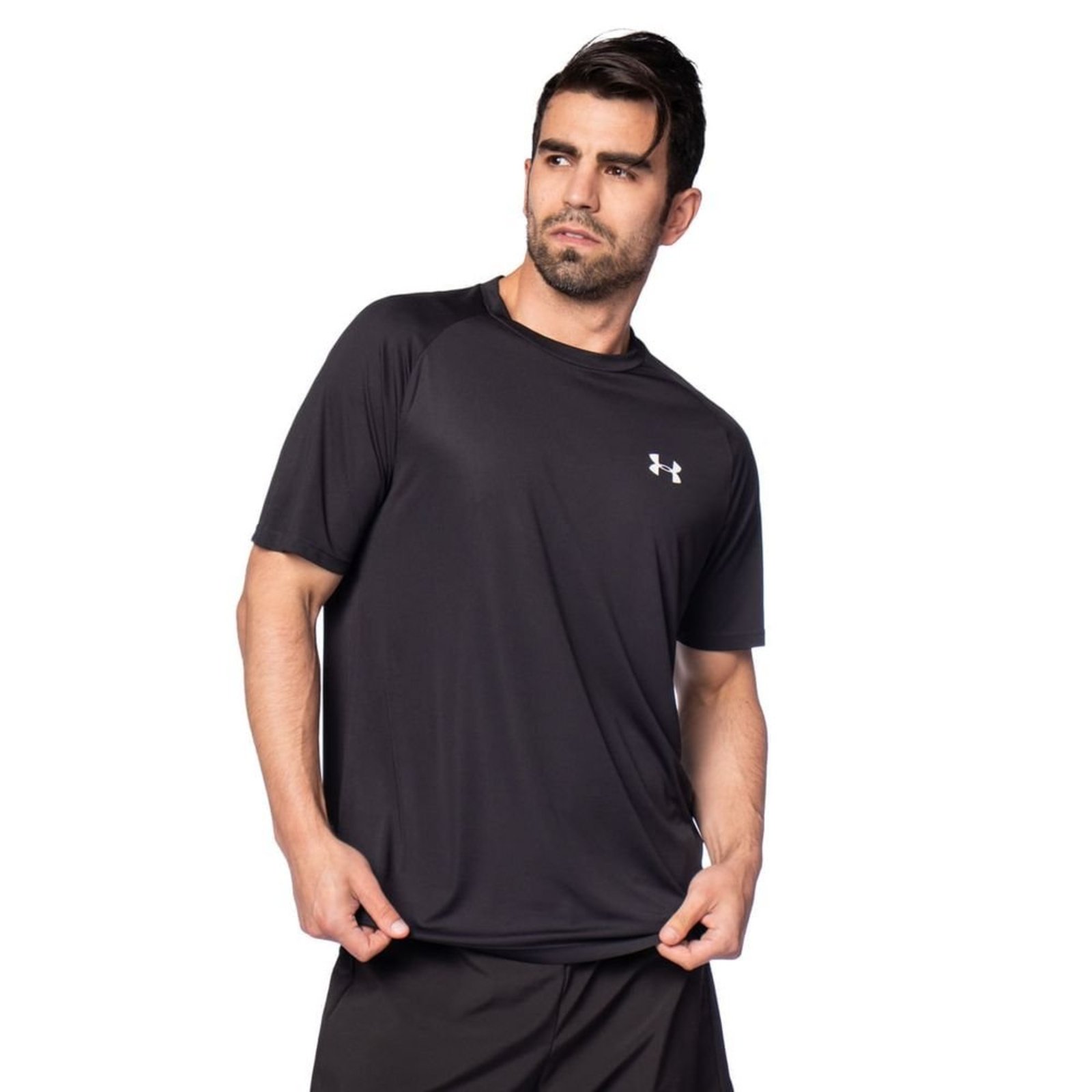 Camiseta Masculina Under Armour Velocity 2.0 Esporte Preto