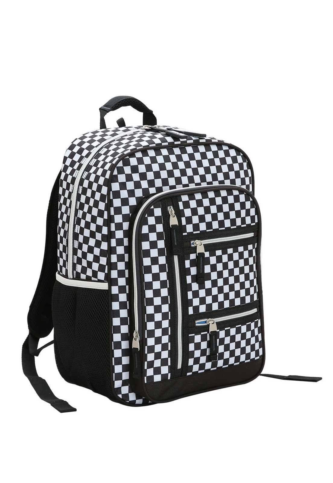 Mochila Escolar Juvenil Xadrez