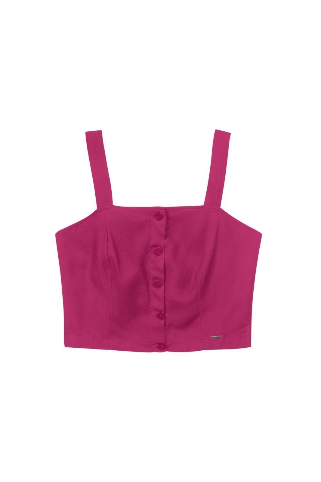 Regata Feminina Cropped Marialícia Rosa