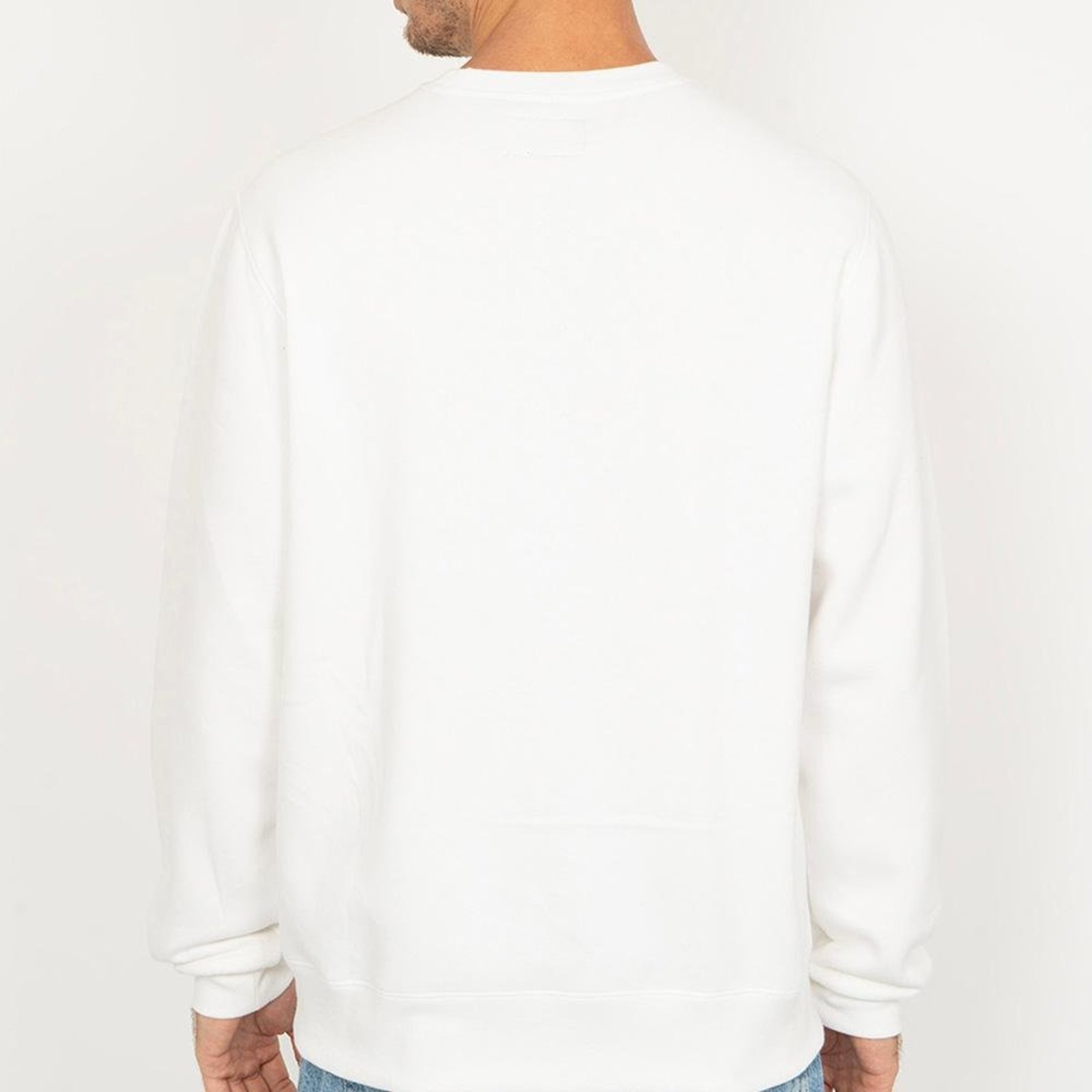 Moletom Quiksilver Careca Big Pocket WT26 Masculino Branco
