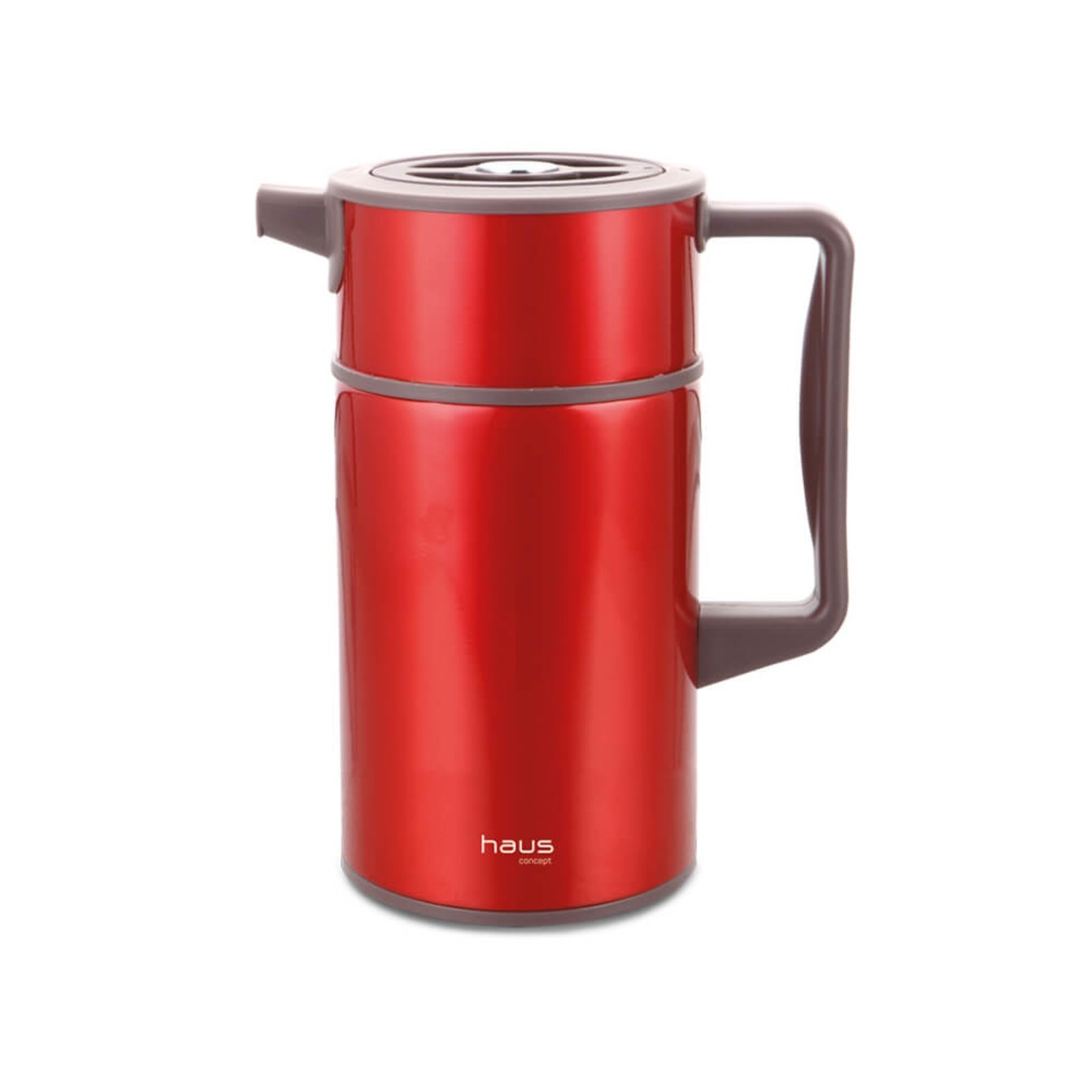 Garrafa Térmica Inox Vermelho Scala 1L - Haus Concept 55003/100