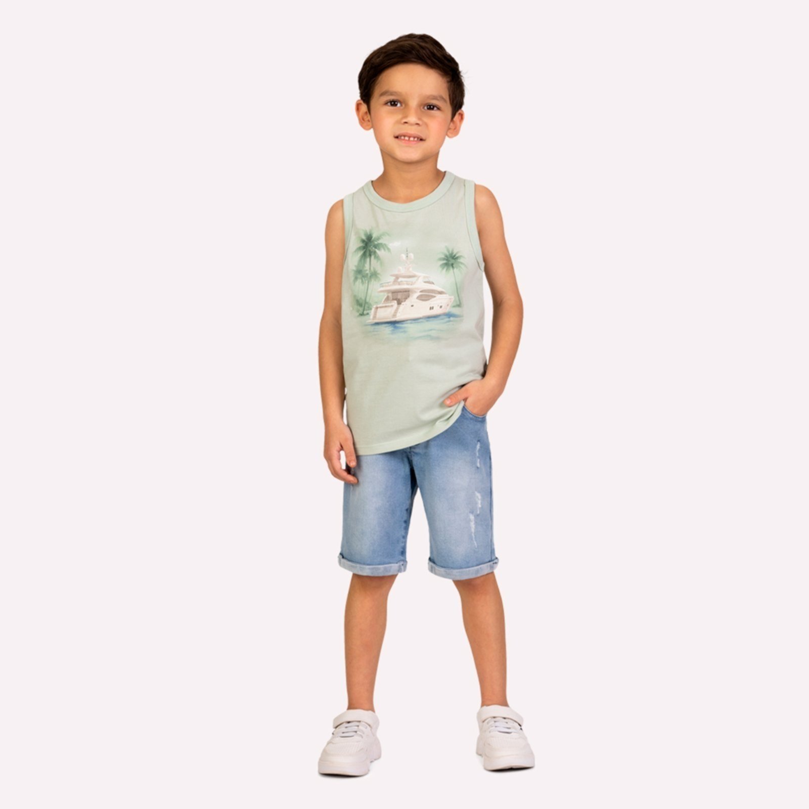 Infantil - Regata Menino Lancha Milon