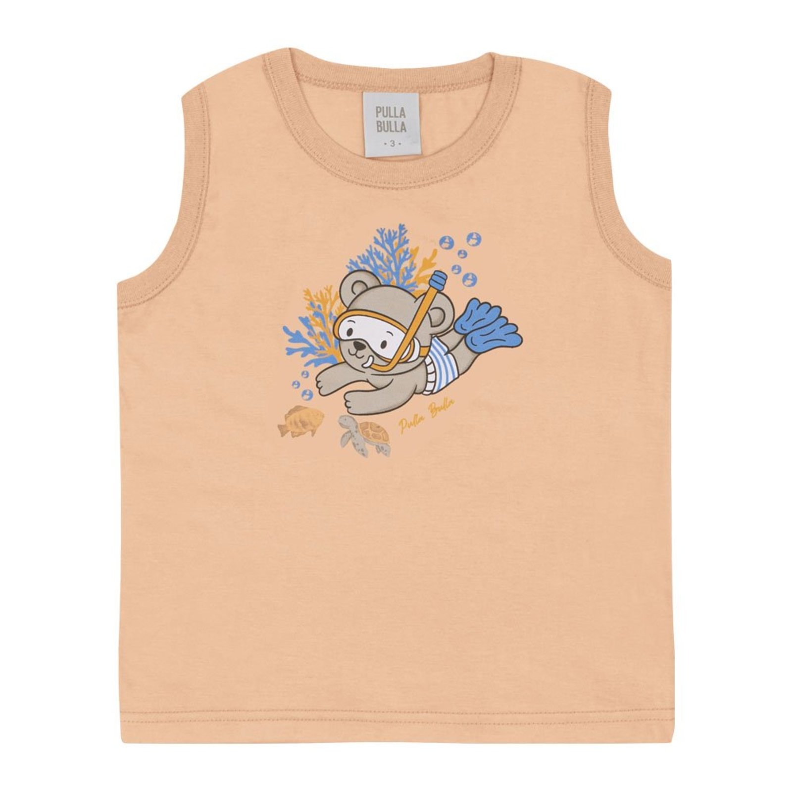 Infantil - Regata Laranja Primeiros Passos Menino - 53351-1292