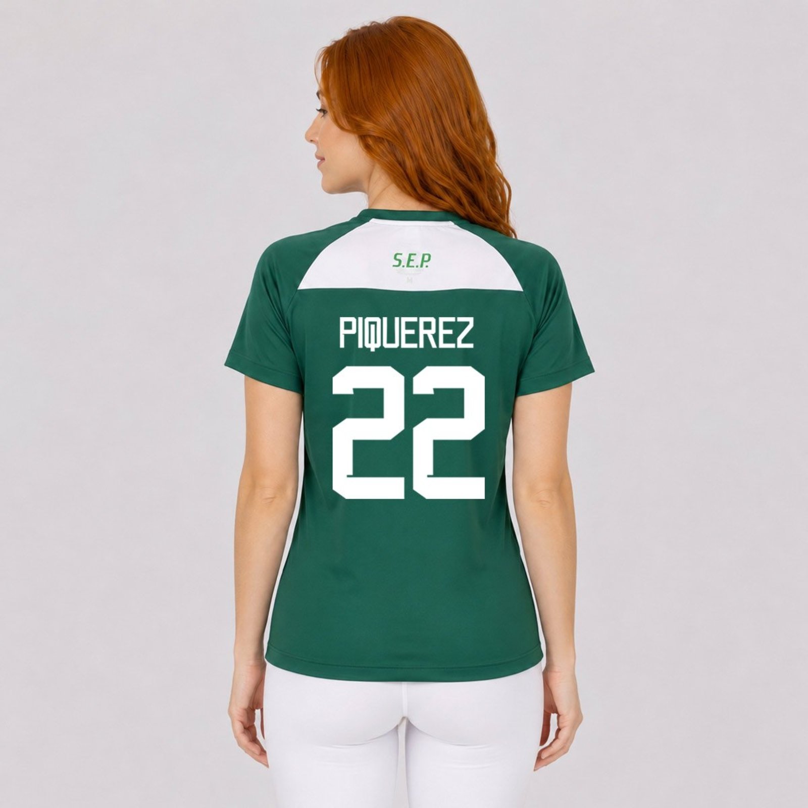 Camisa Palmeiras Player II Feminina Verde 22 Piquerez
