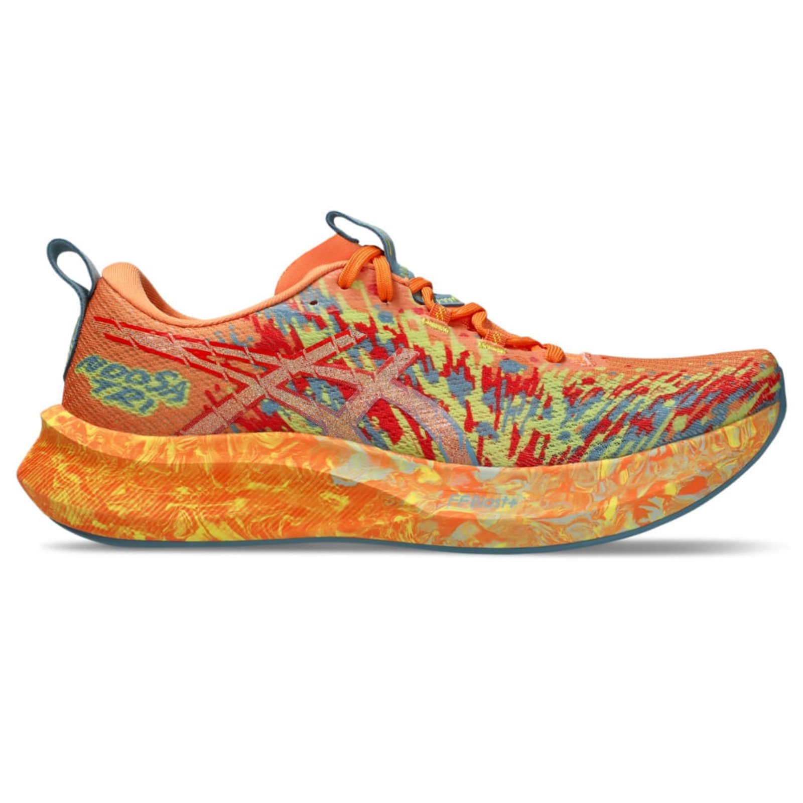 Tênis ASICS Noosa Tri 16 - Masculino - Laranja/Amarelo