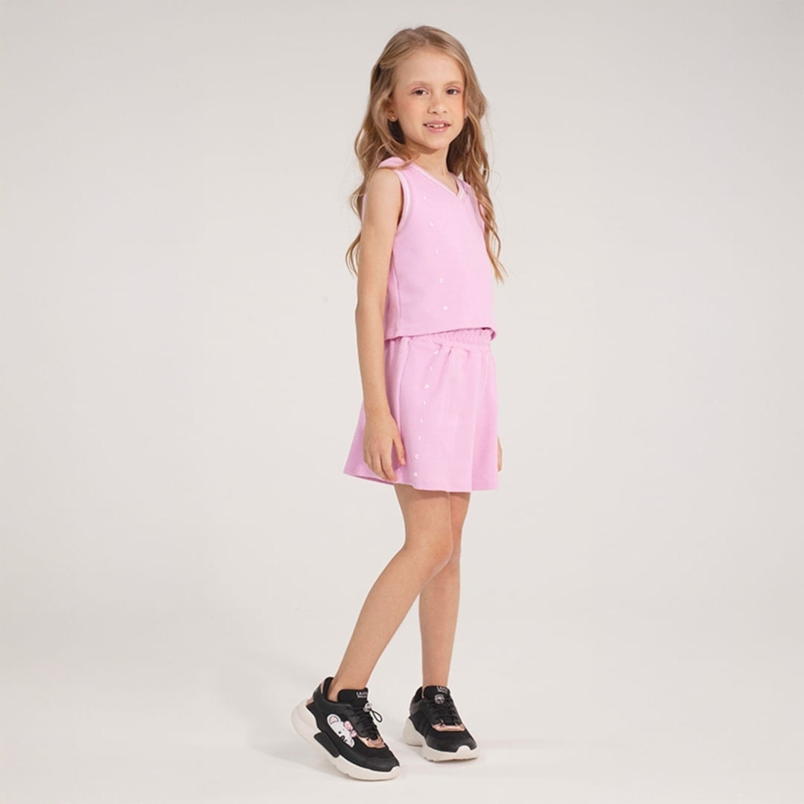 Infantil - Conjunto Curto Feminino Lilica Ripilica