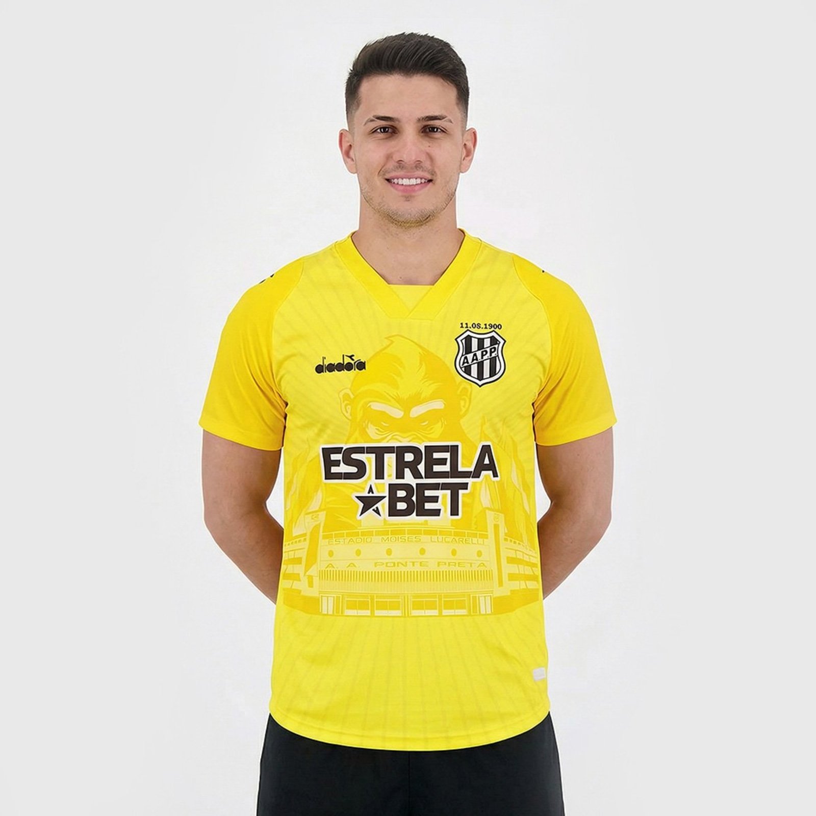 Camisa Diadora Ponte Preta Goleiro II 2024