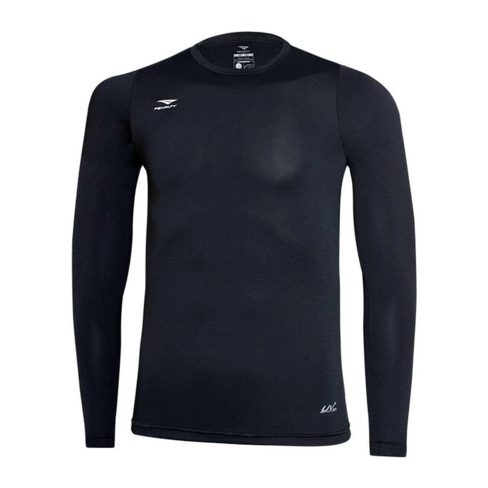 Camisa Térmica Unissex Penalty Matis Manga Longa Preto