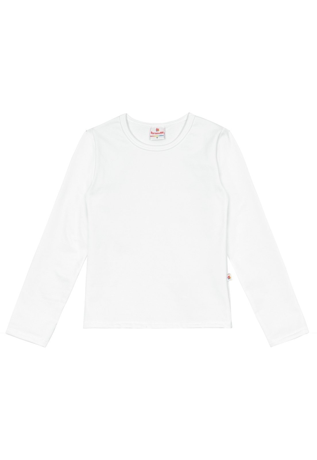 Infantil - Camiseta unissex térmica pesado Brandili Branco