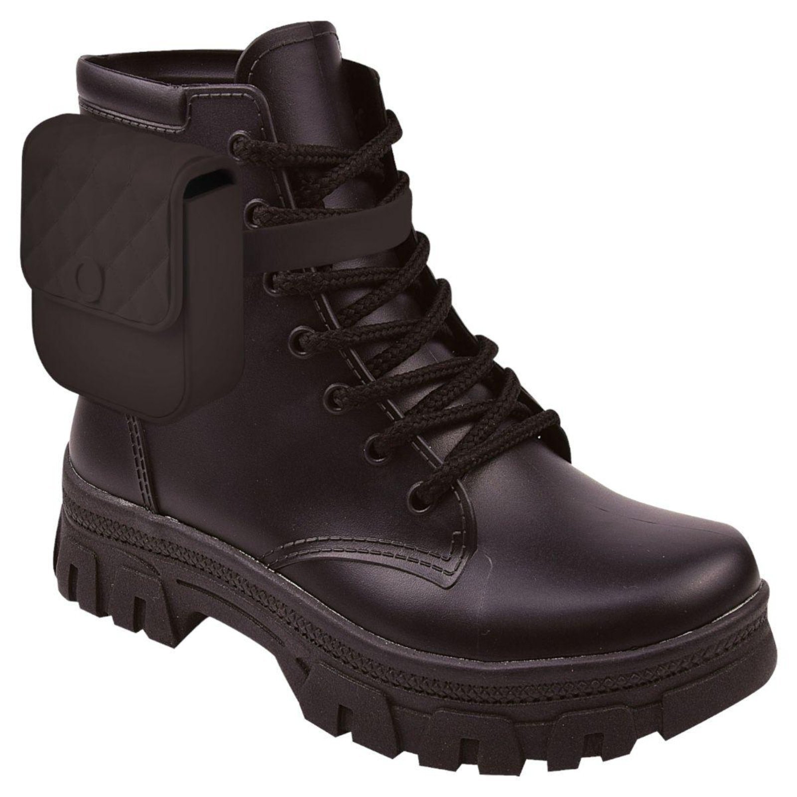 Vista 2 Infantil - Bota Menina Luelua Combat off-white LUELUA off-white