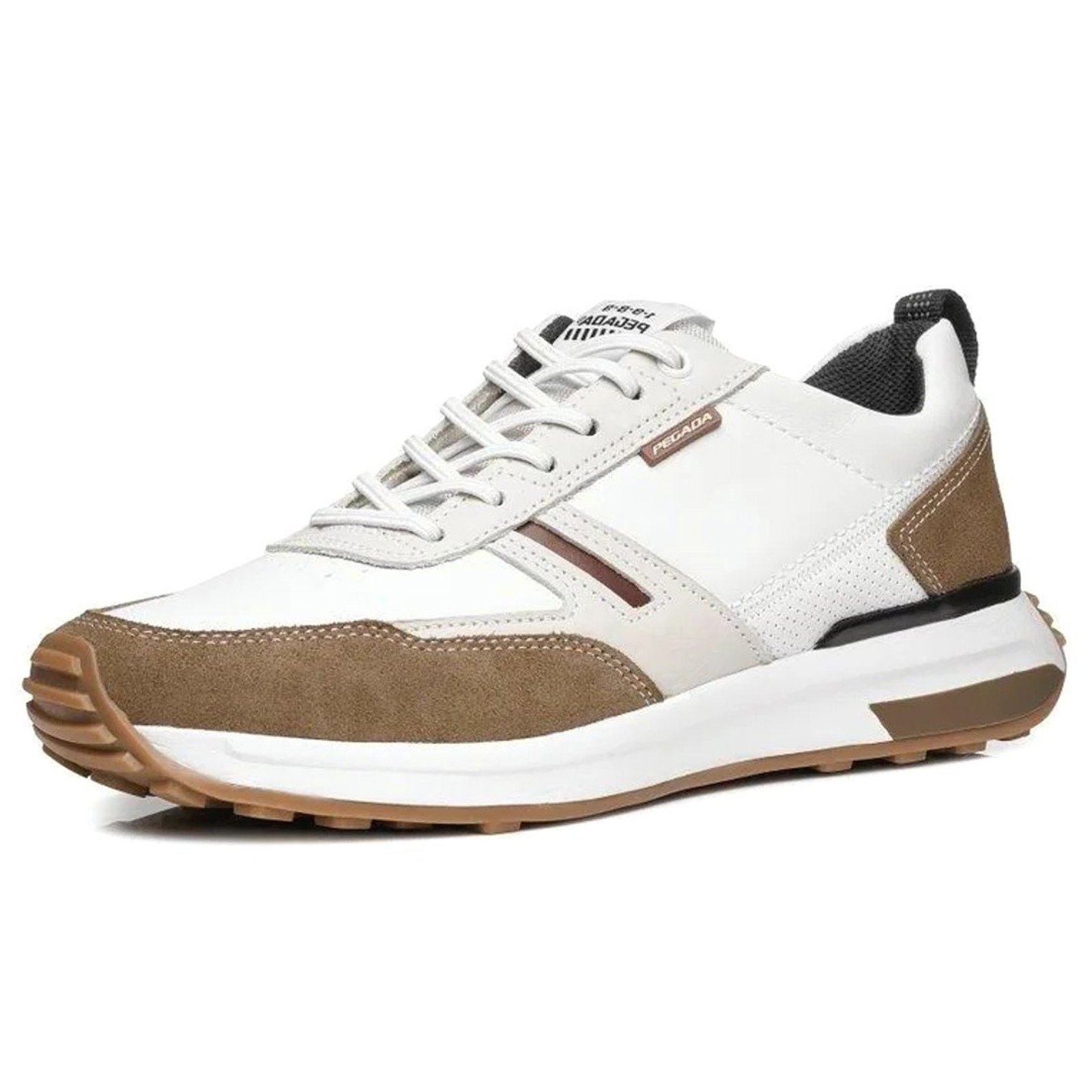 Sapatenis Masculino Amortch Conforto Couro Casual Pegada