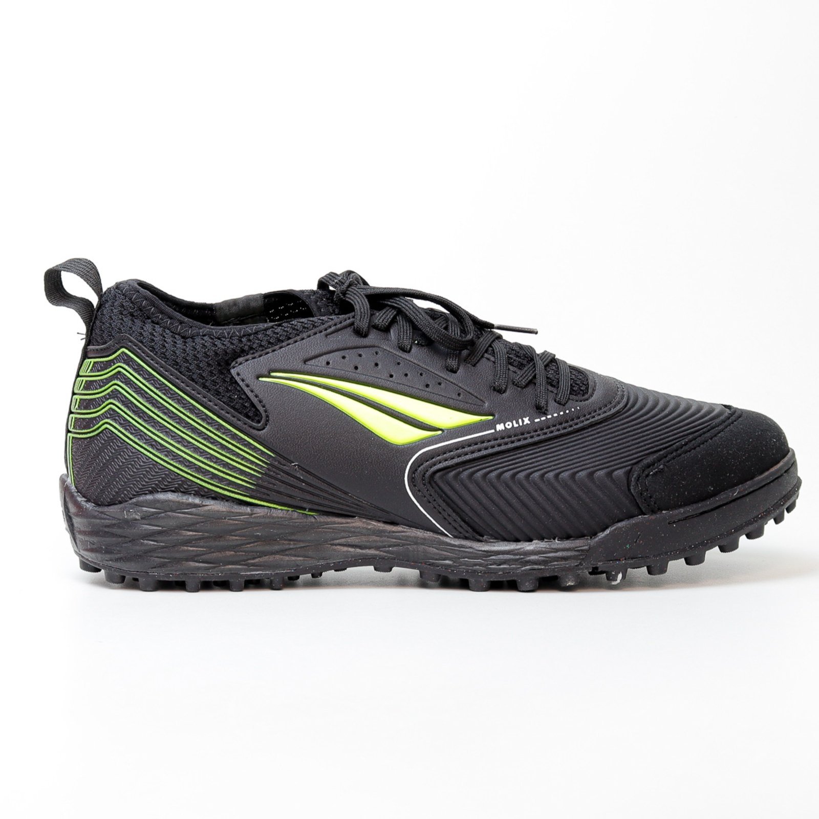 Vista 2 Chuteira Penalty Se7e Pro Molix Locker Y-1 Society preto Penalty preto