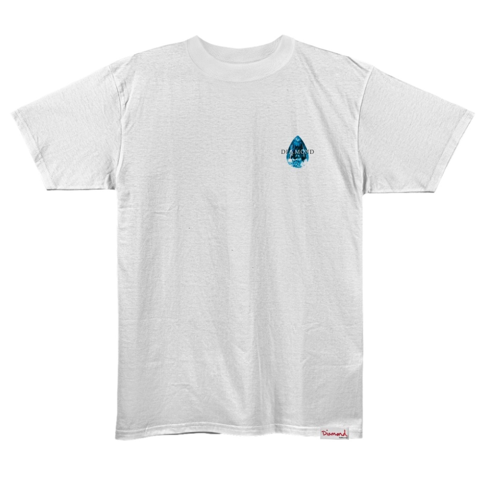 Camiseta Diamond Tear Drop Tee - WHITE