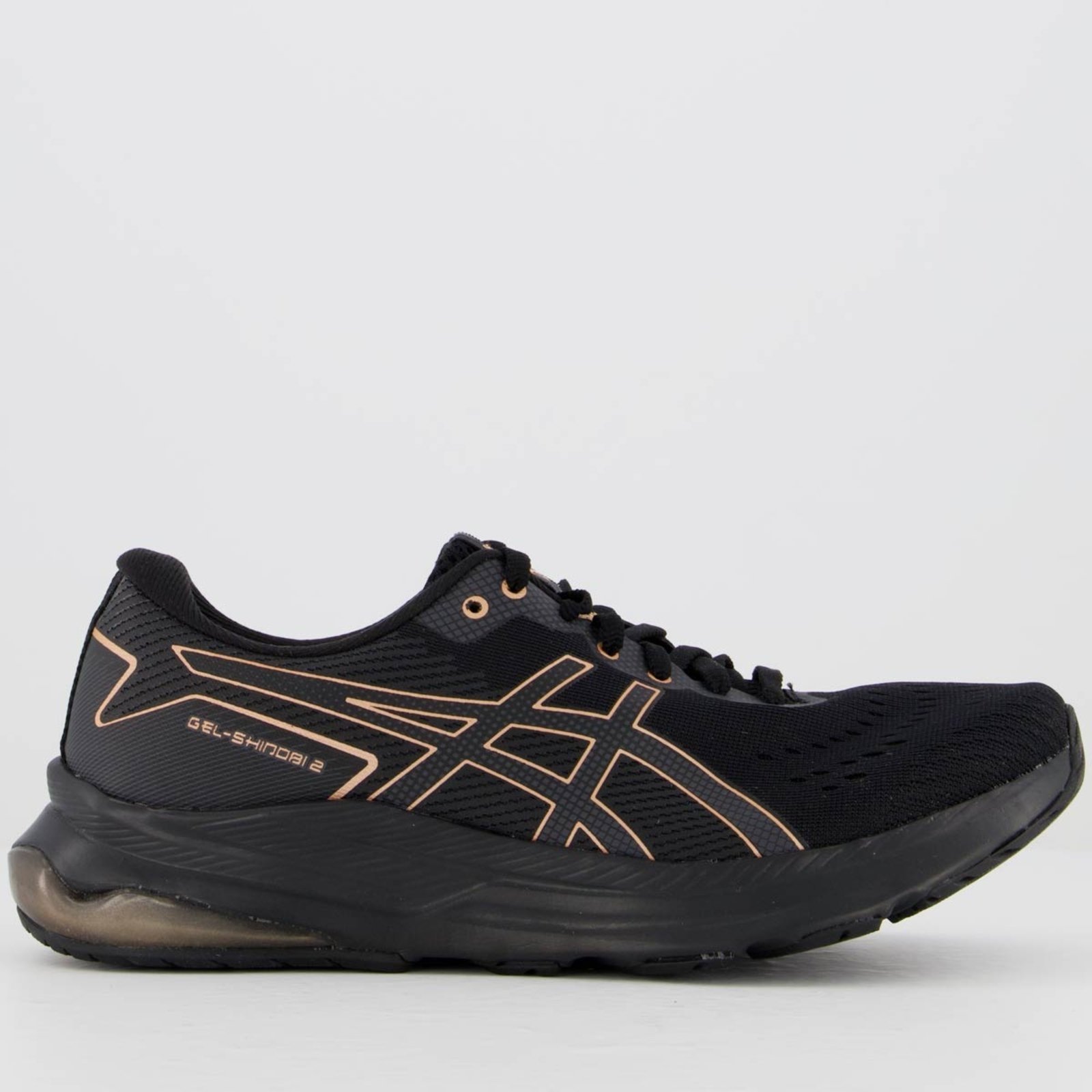 Tênis Asics Gel-Shinobi 2 Feminino Preto e Rosa