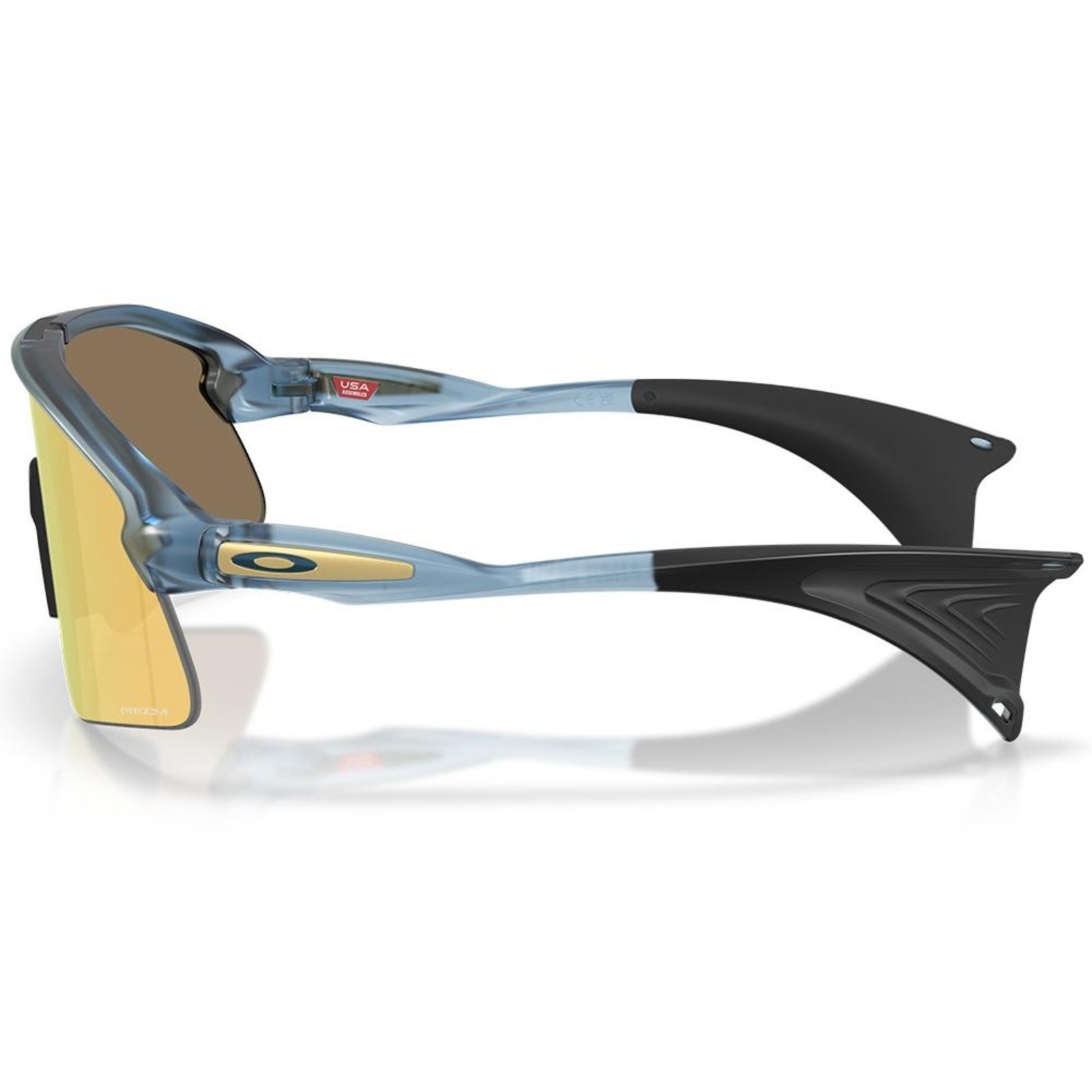 Vista 3 Óculos de Sol Oakley Stunt Devil Matte Transparent Abyss 539 amarelo transparent Oakley amarelo transparent