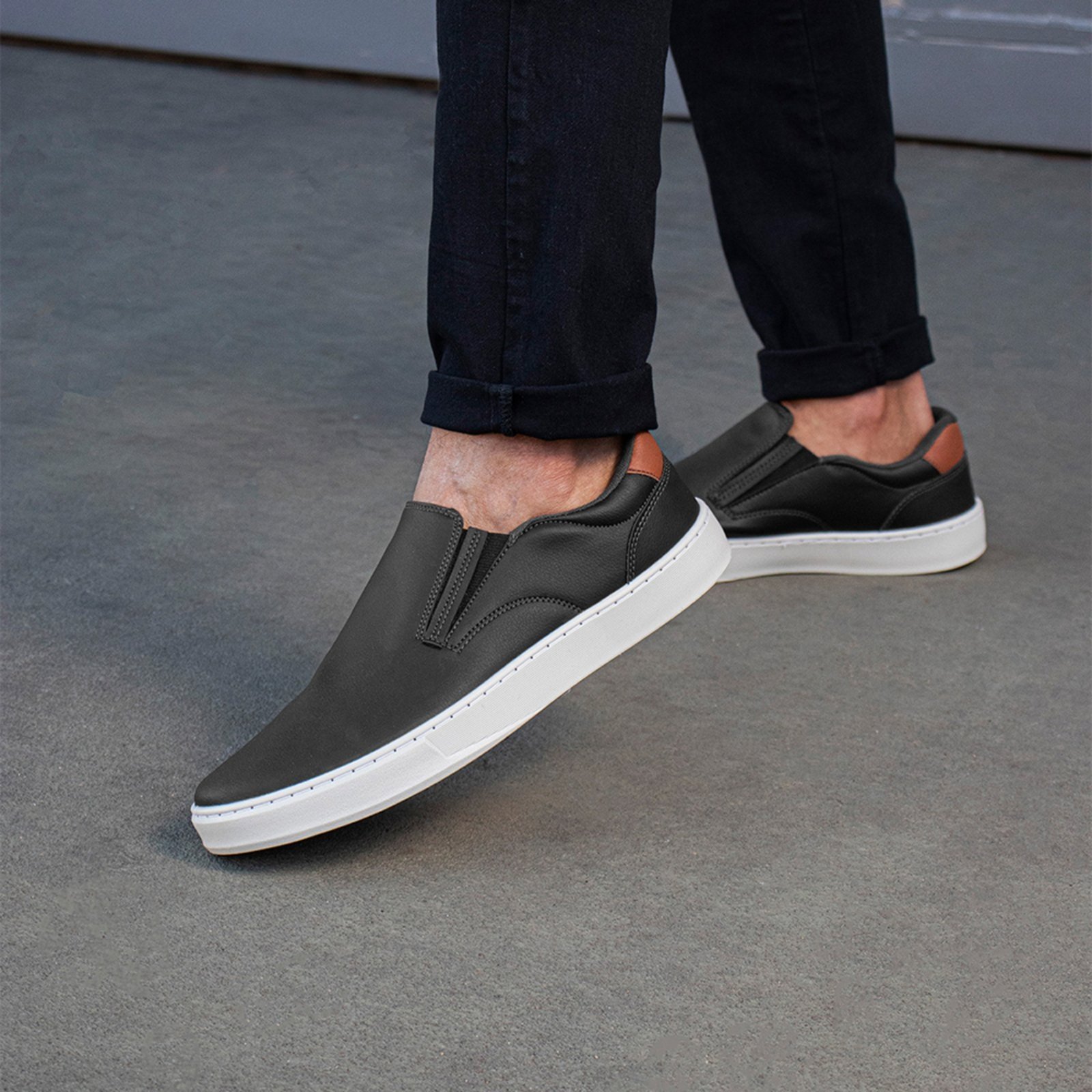 Tênis Masculino Épico Iate Slip On Confortável Macio