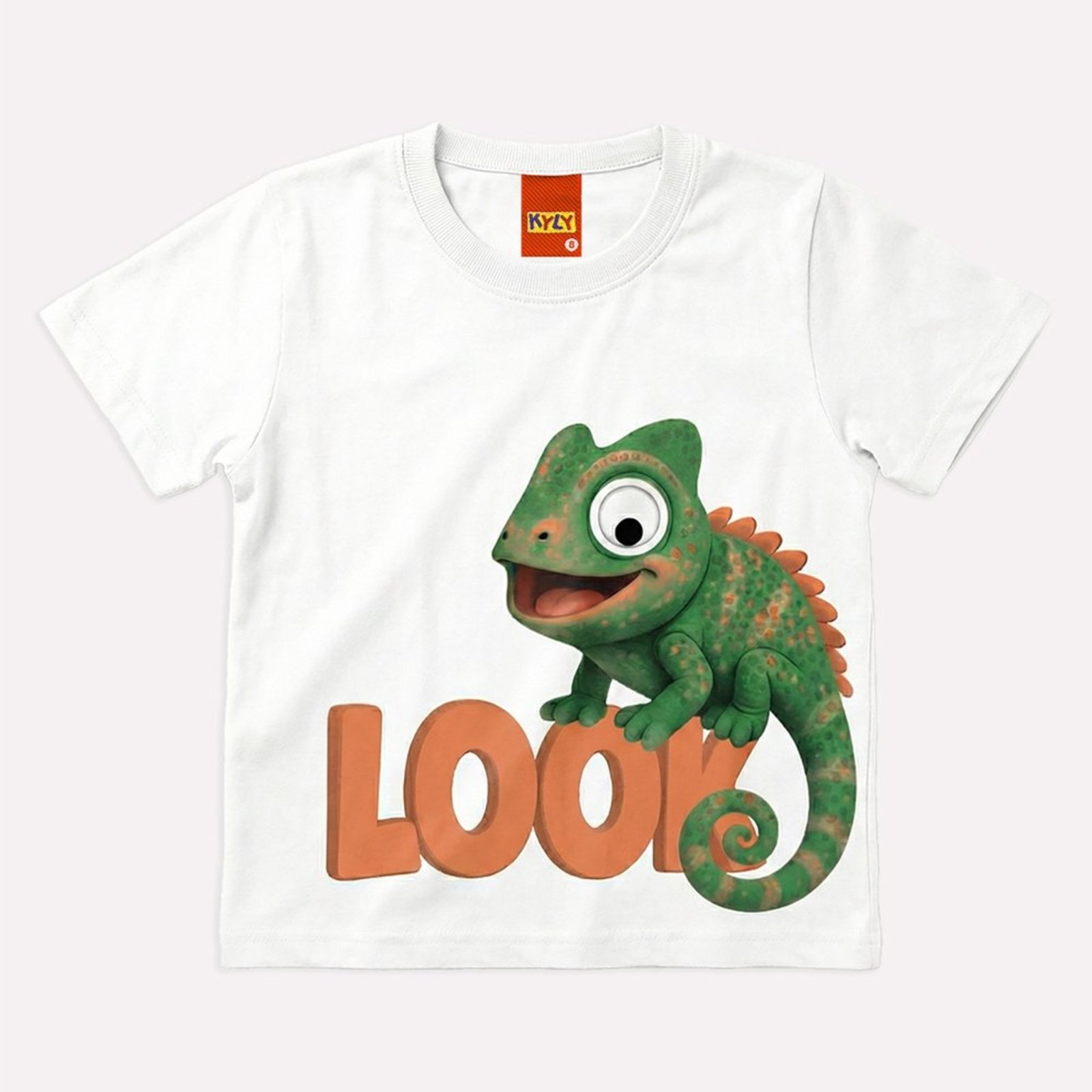 Infantil - Camiseta Menino Camaleão Kyly