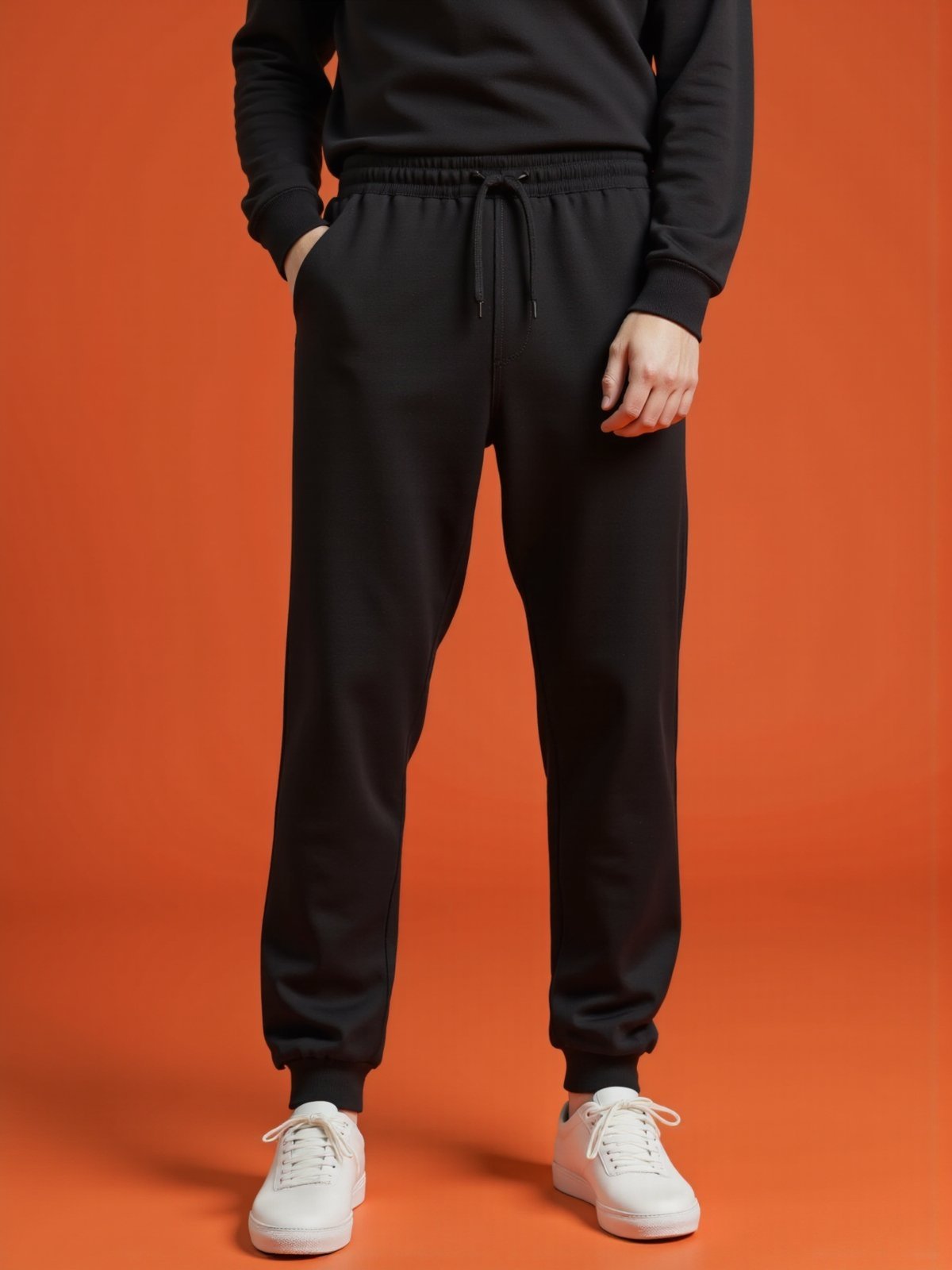 Vista 3 Kit 3 Calças de Moletom Grosso e Flanelado Debex Jogger Inverno Frio Treino Academia multicolorido Debex multicolorido